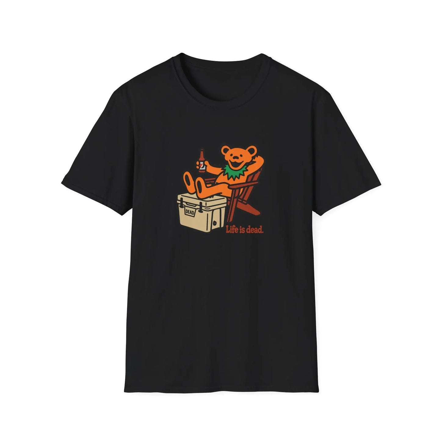 Chillin' Bear Life is Dead Grateful Dead TShirt