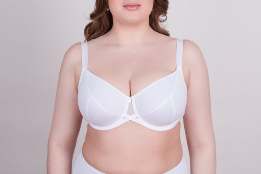 Underwired Triple Segment Bra with Fixed Straps Milavitsa 105910