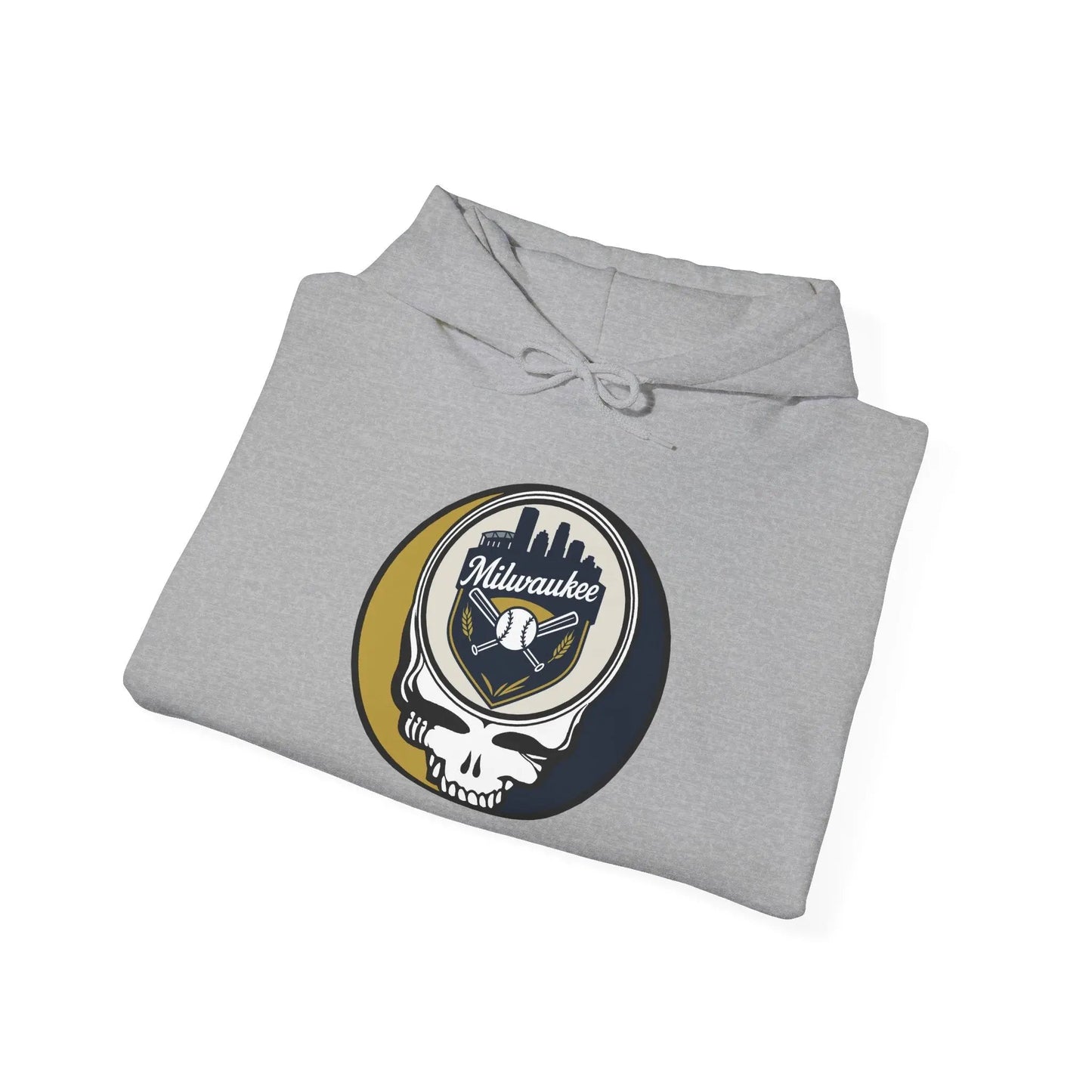 Milwaukee Baseball Edition Grateful Dead Unisex Heavy Blend Hoodie The Ballpark Collection