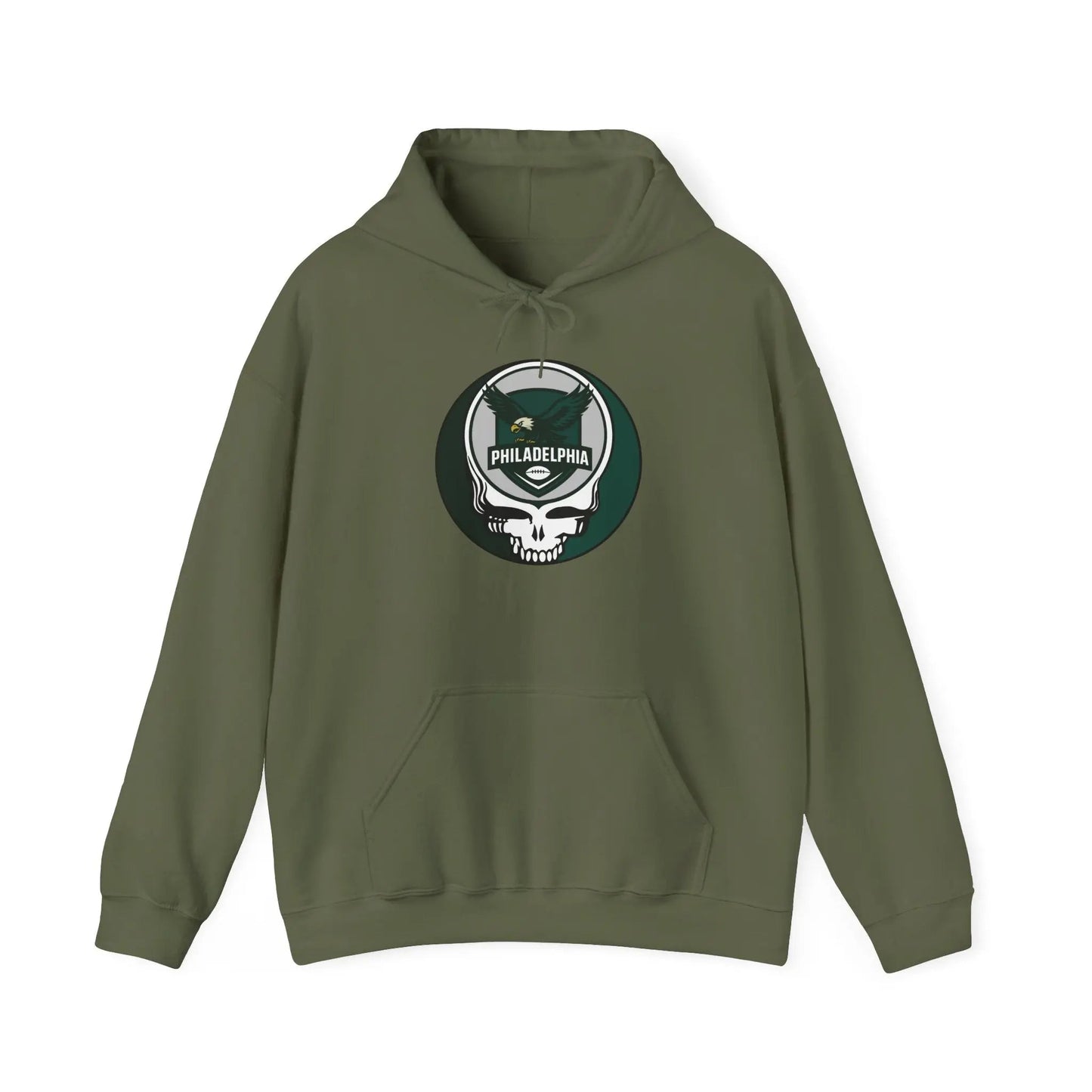 Philadelphia Eagles Stealie Grateful Dead Hoodie Sweatshirt NFL
