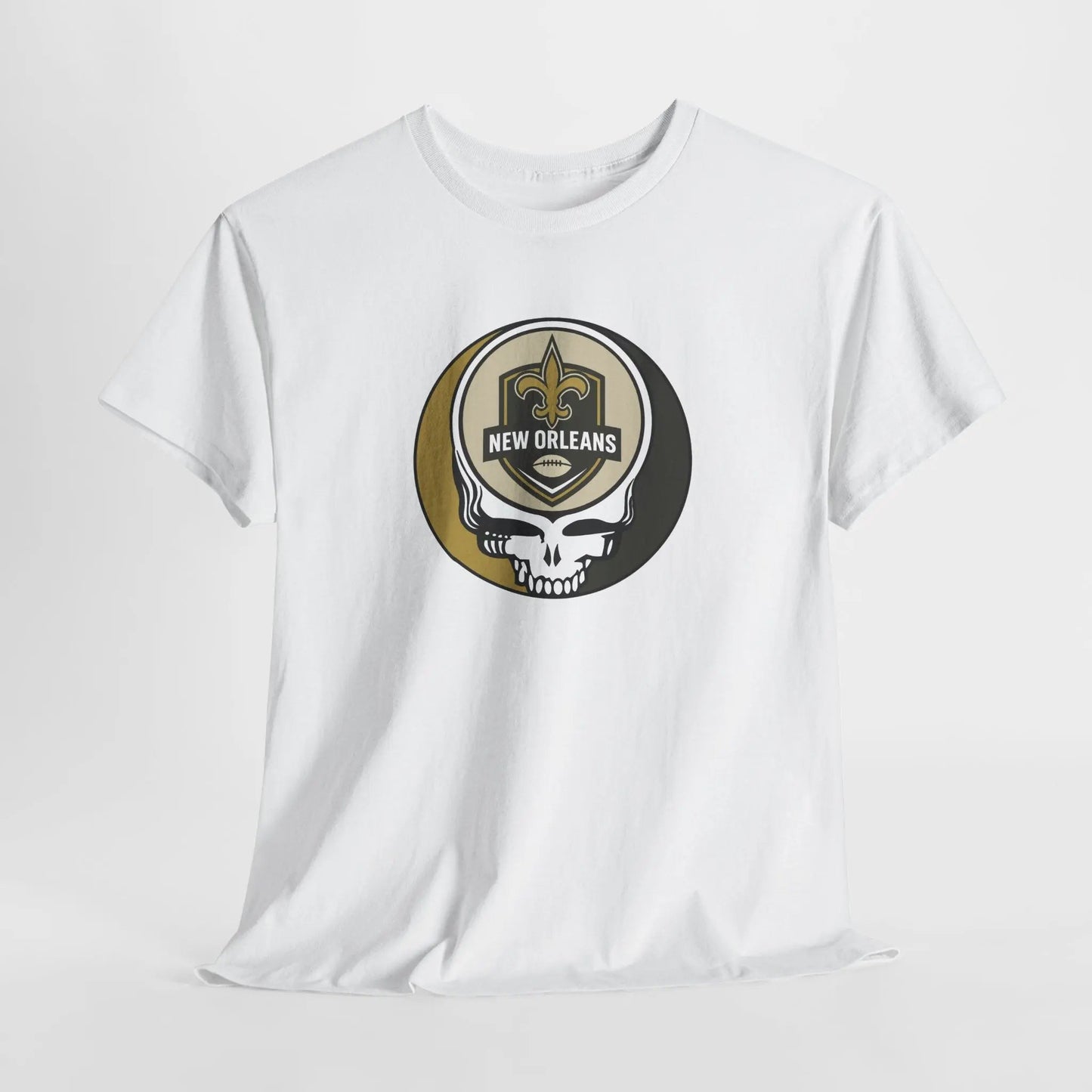 New Orleans Saints Steal Your Face T-Shirt Football Edition Grateful Dead NFL