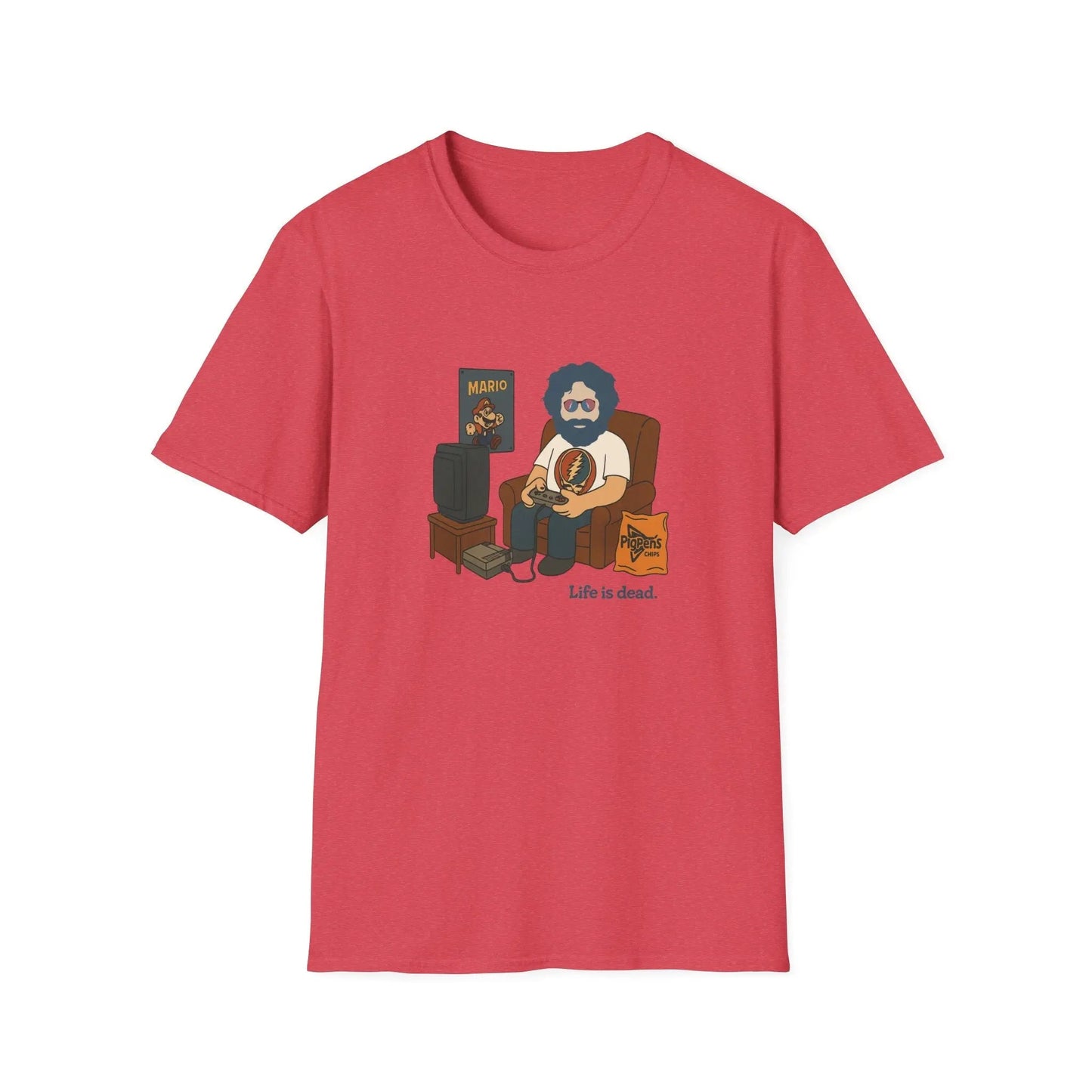 Life is Dead Grateful Dead T-Shirt Jerry's Gaming