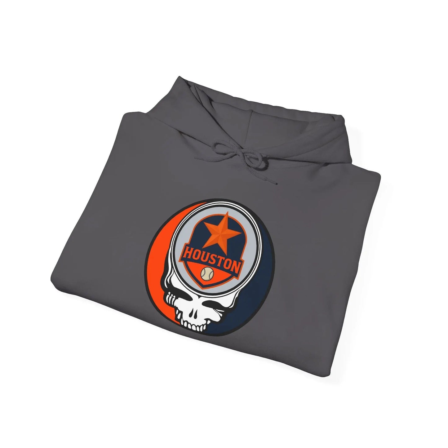 Houston Baseball Edition Grateful Dead Unisex Heavy Blend Hoodie - Hooded Sweatshirt