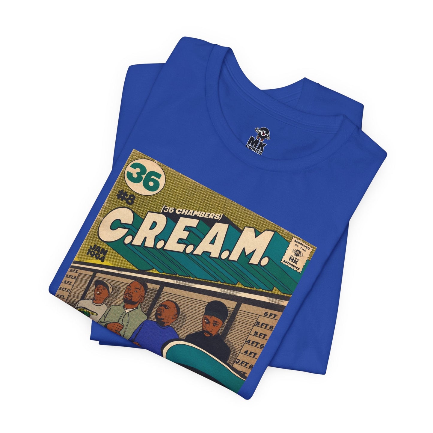 Unisex Jersey Short Sleeve Tee C.R.E.A.M