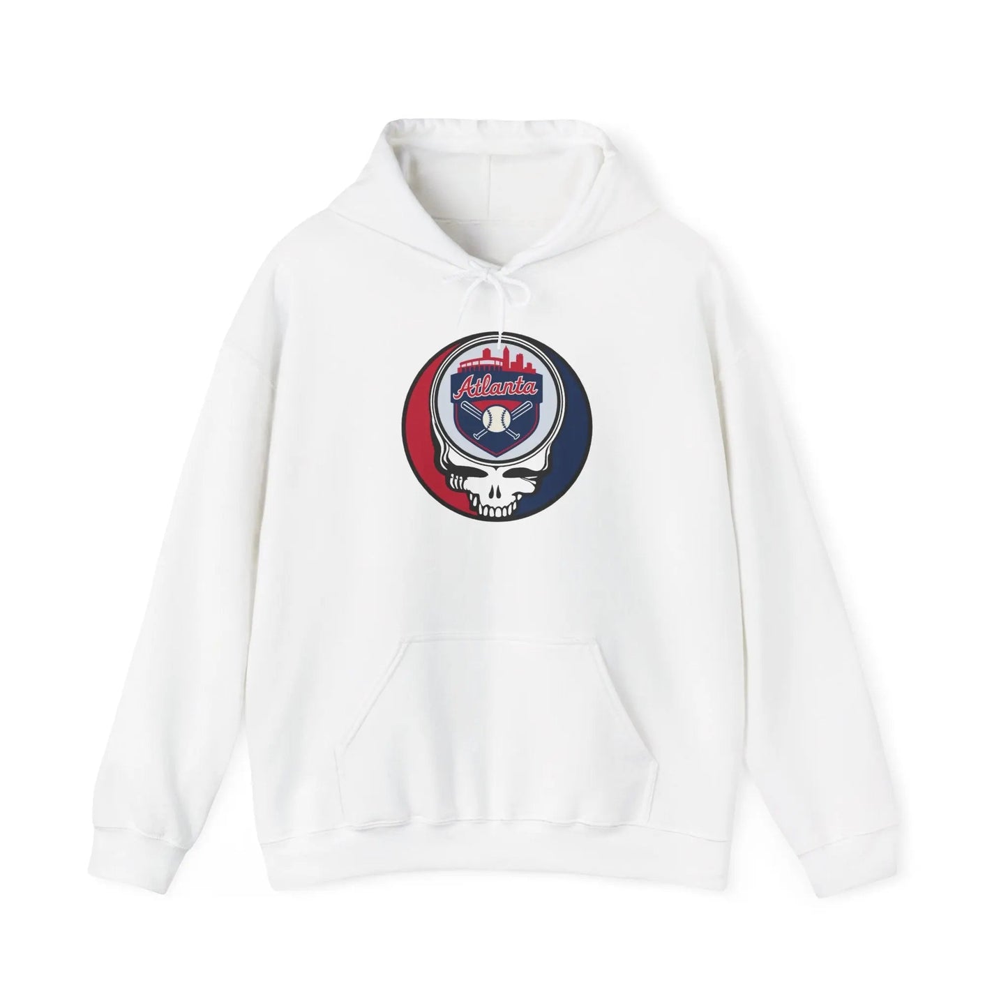 Atlanta Baseball Edition Unisex Heavy Blend Hoodie The Ballpark Collection Grateful Dead