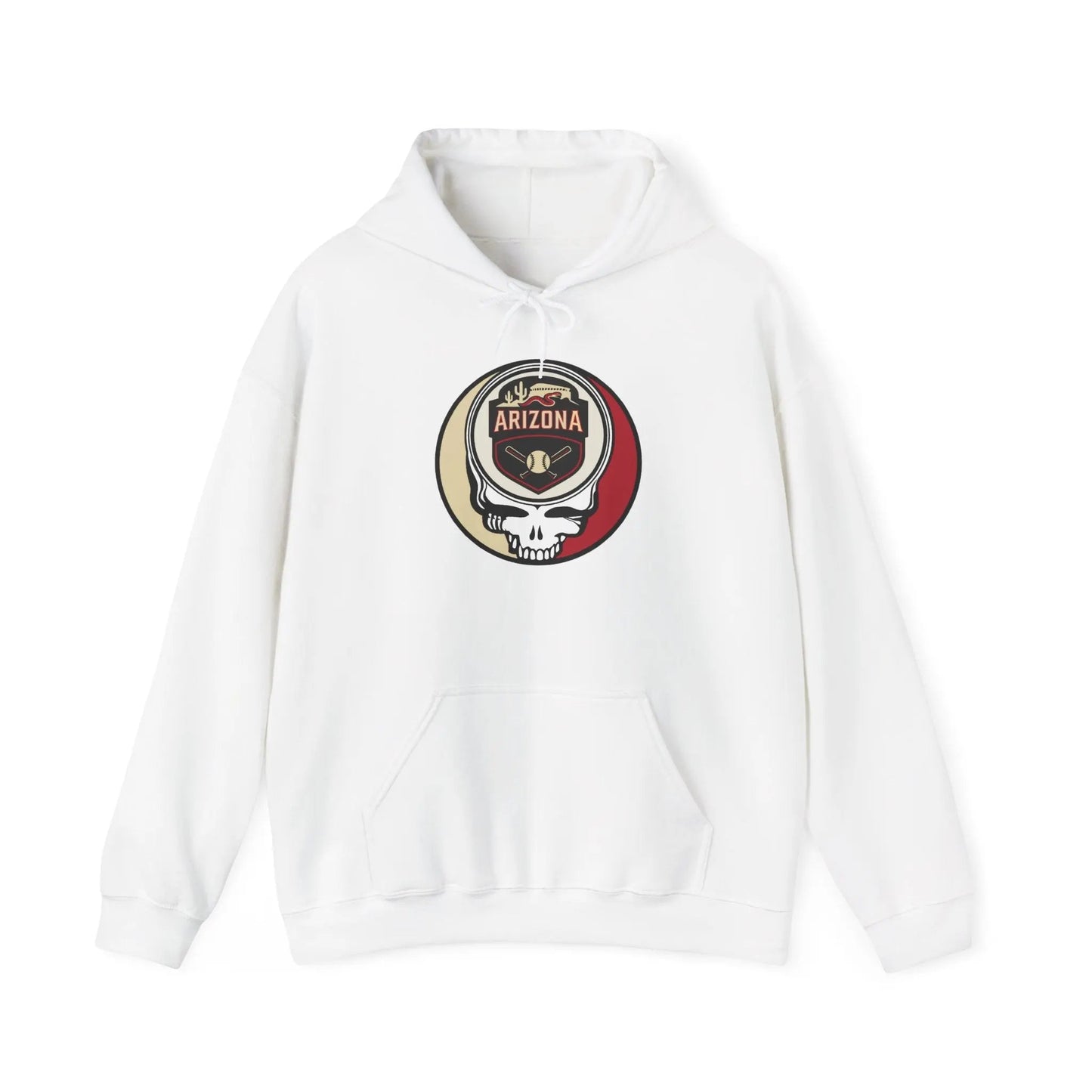 Grateful Dead Unisex Heavy Blend Hooded Sweatshirt Arizona Baseball Edition The Ballpark Collection