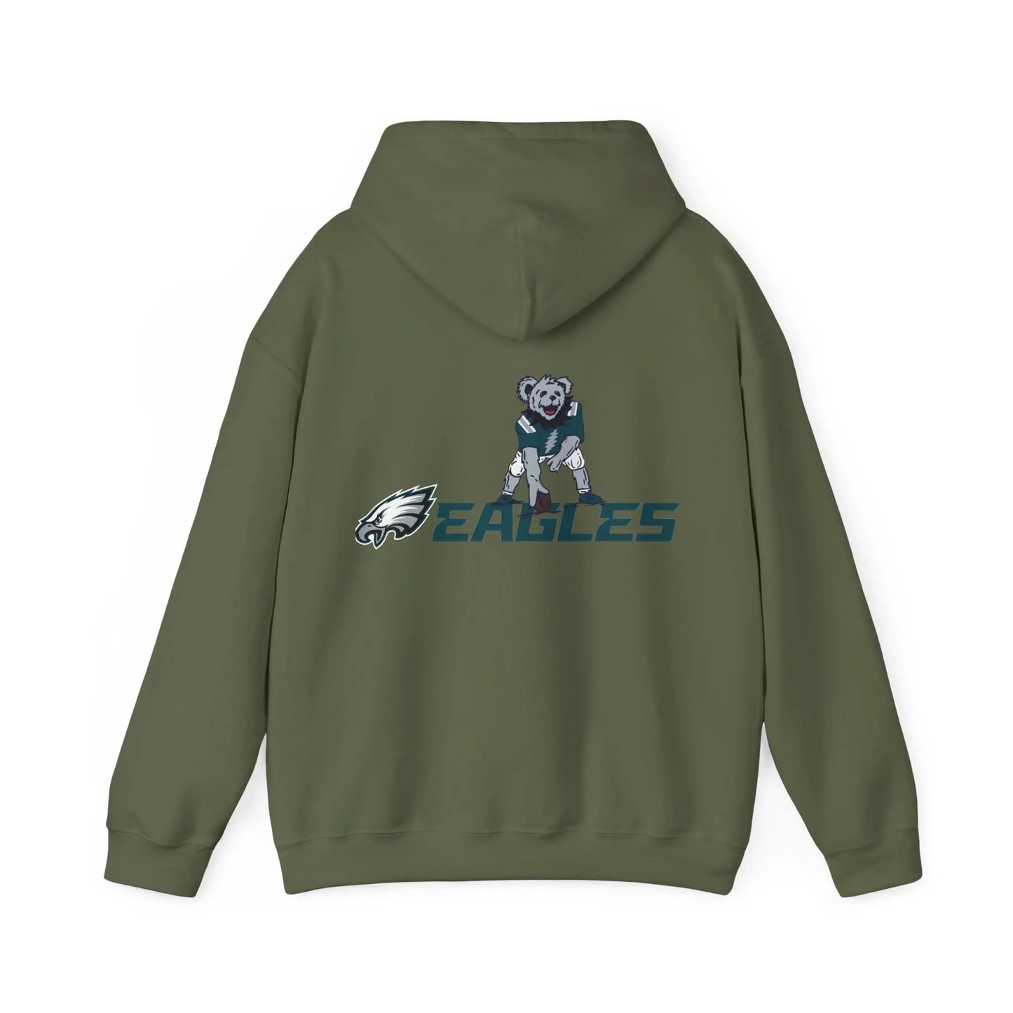 Philadelphia Eagles Dancing Bear Unisex Hoodie Two-Sided The Gridiron Collection