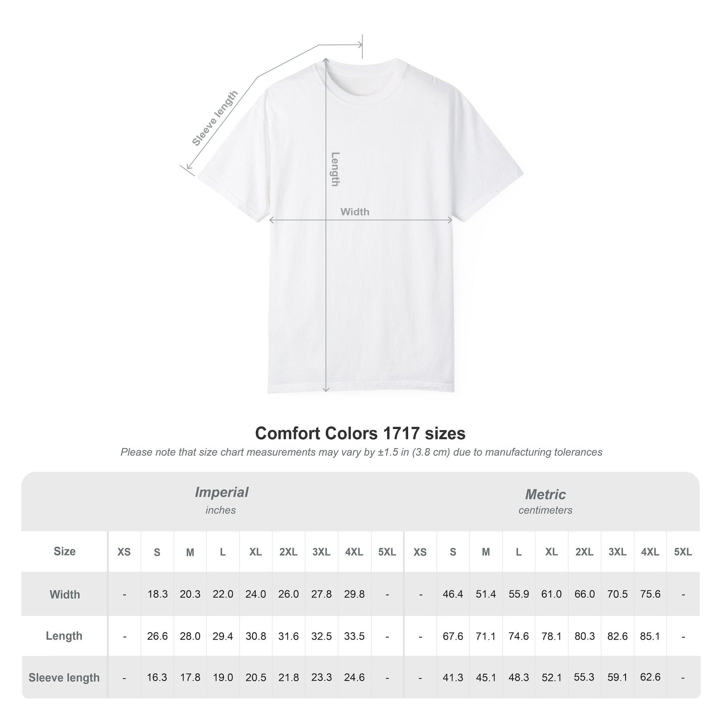 Int’l Players Anthem Unisex Comfort Colors T-shirt