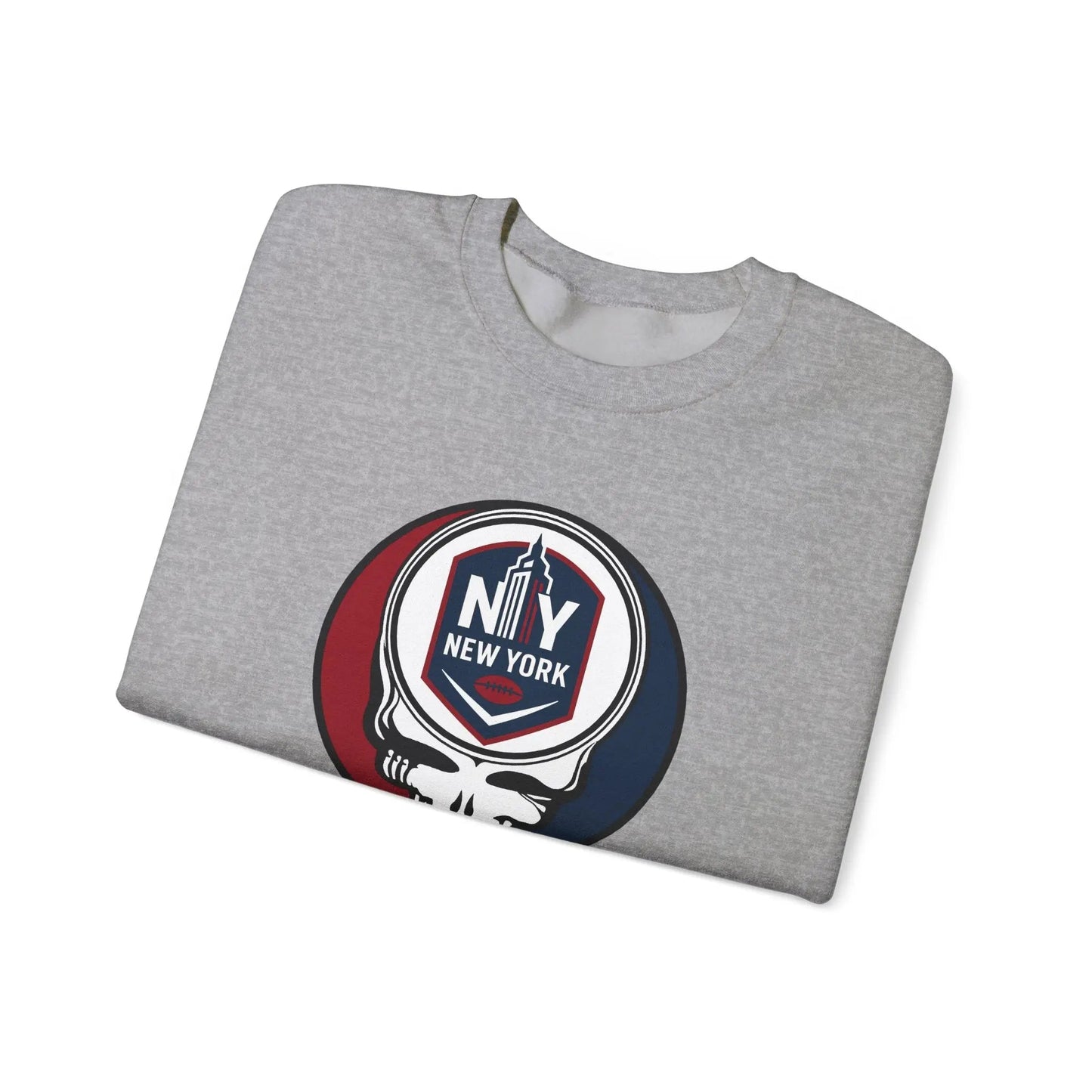 New York Giants Grateful Dead Stealie Crewneck Sweatshirt Medium-Heavy Blend NFL