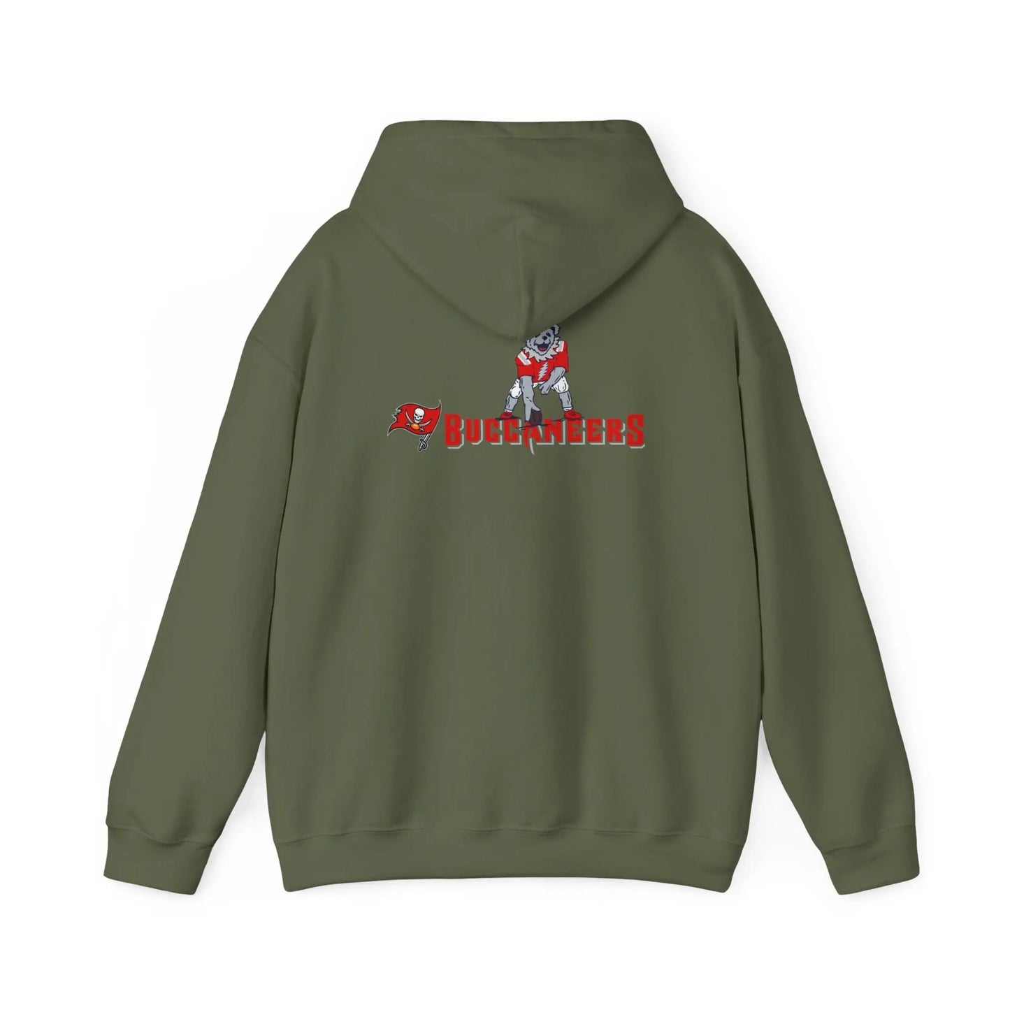 Tampa Bay Bucaneers Dancing Bear Unisex Hoodie Two-Sided The Gridiron Collection