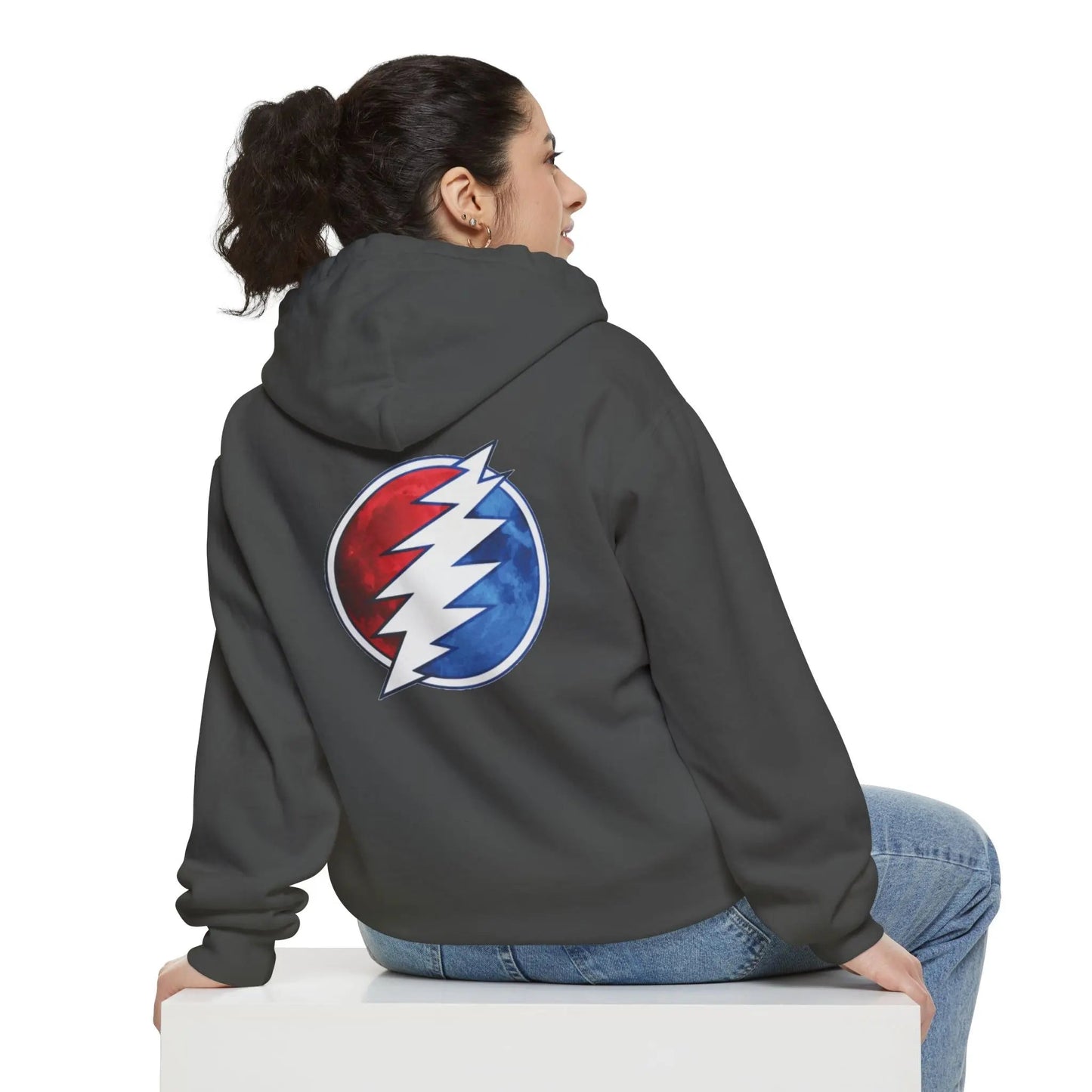 Garment-Dyed Two-Sided Unisex Hoodie Bolt Vineyard Collection