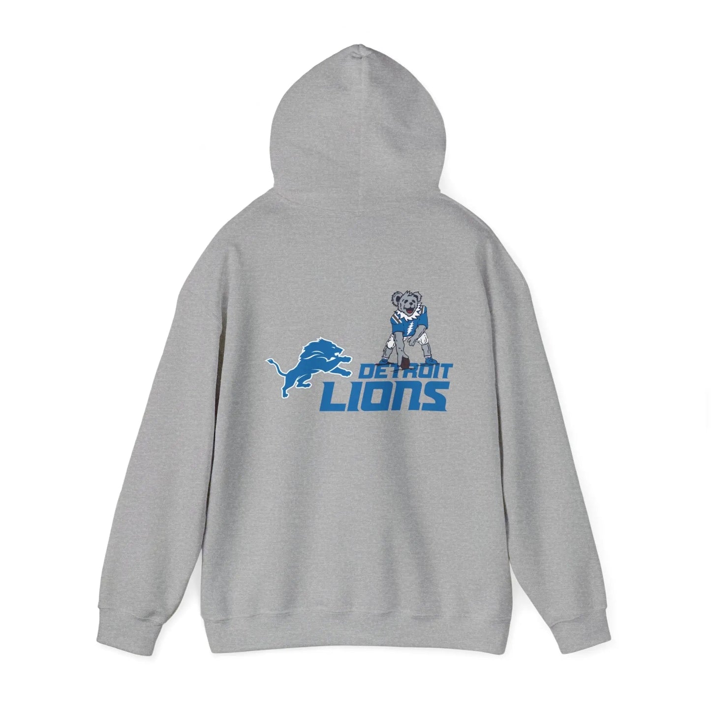 Detroit Lions Dancing Bear Two-Sided Unisex Hoodie The Gridiron Collection