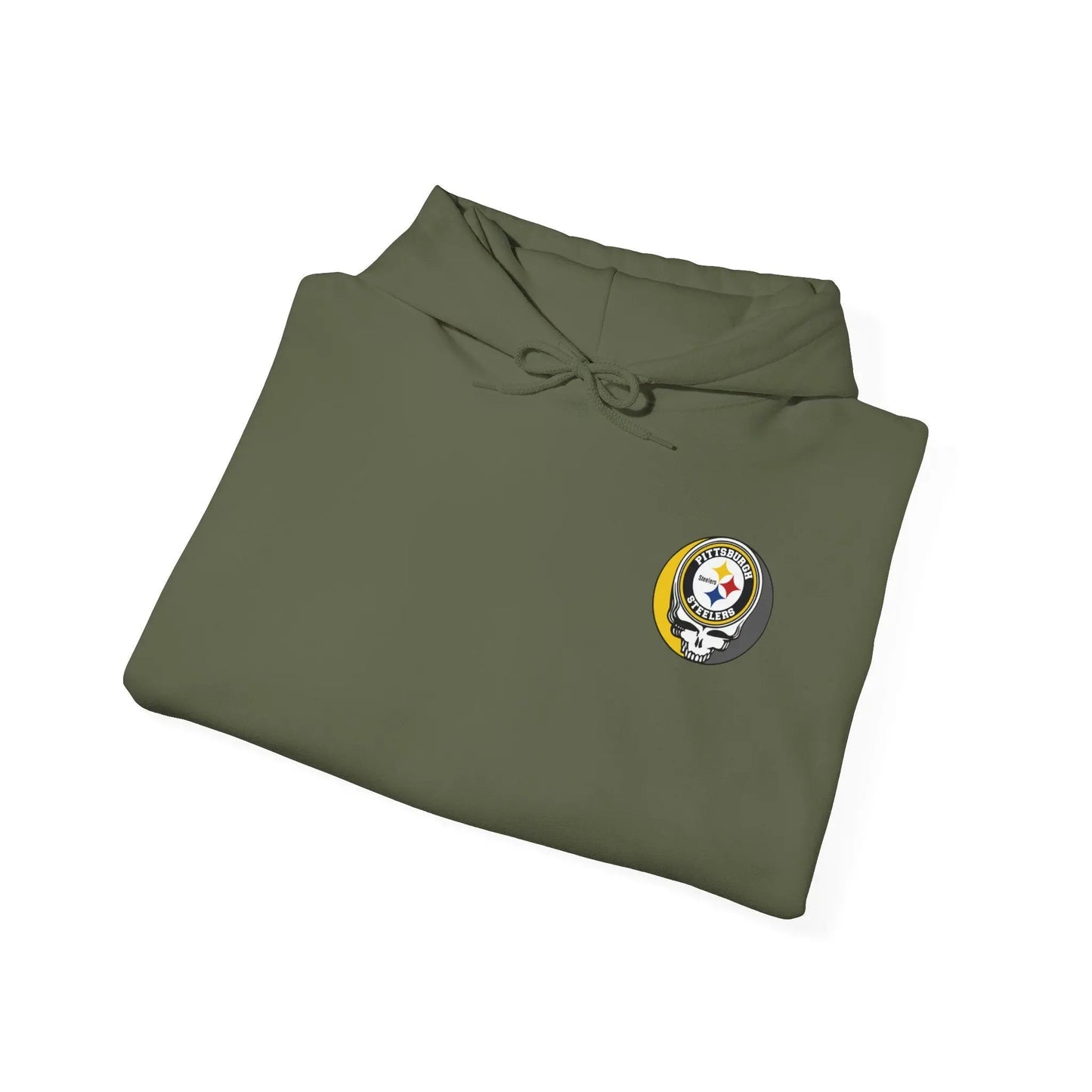 Pittsburgh Steelers Dancing Bear Two-Sided Unisex Hoodie The Gridiron Collection