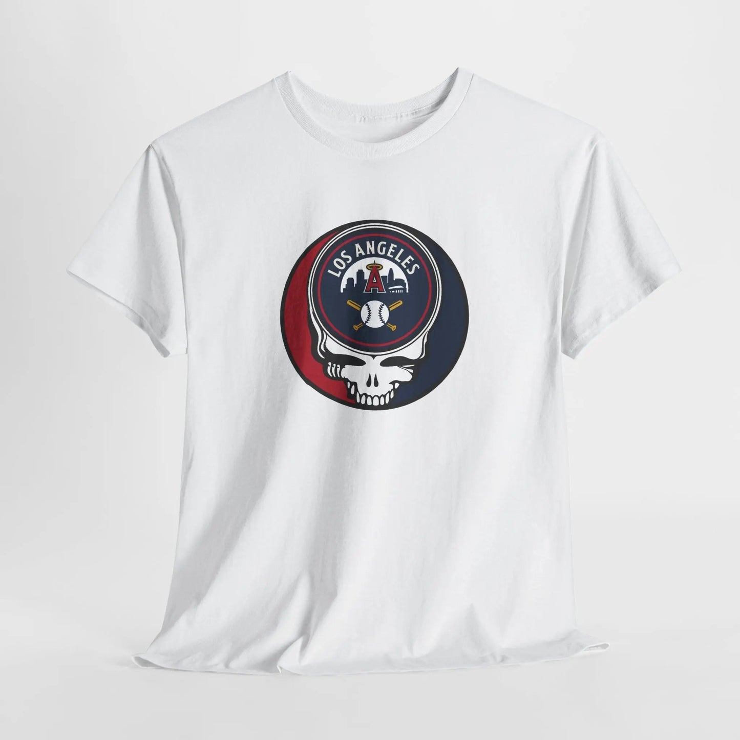 Los Angeles Angels Grateful Dead Steal Your Face T-Shirt The Ballpark Collection