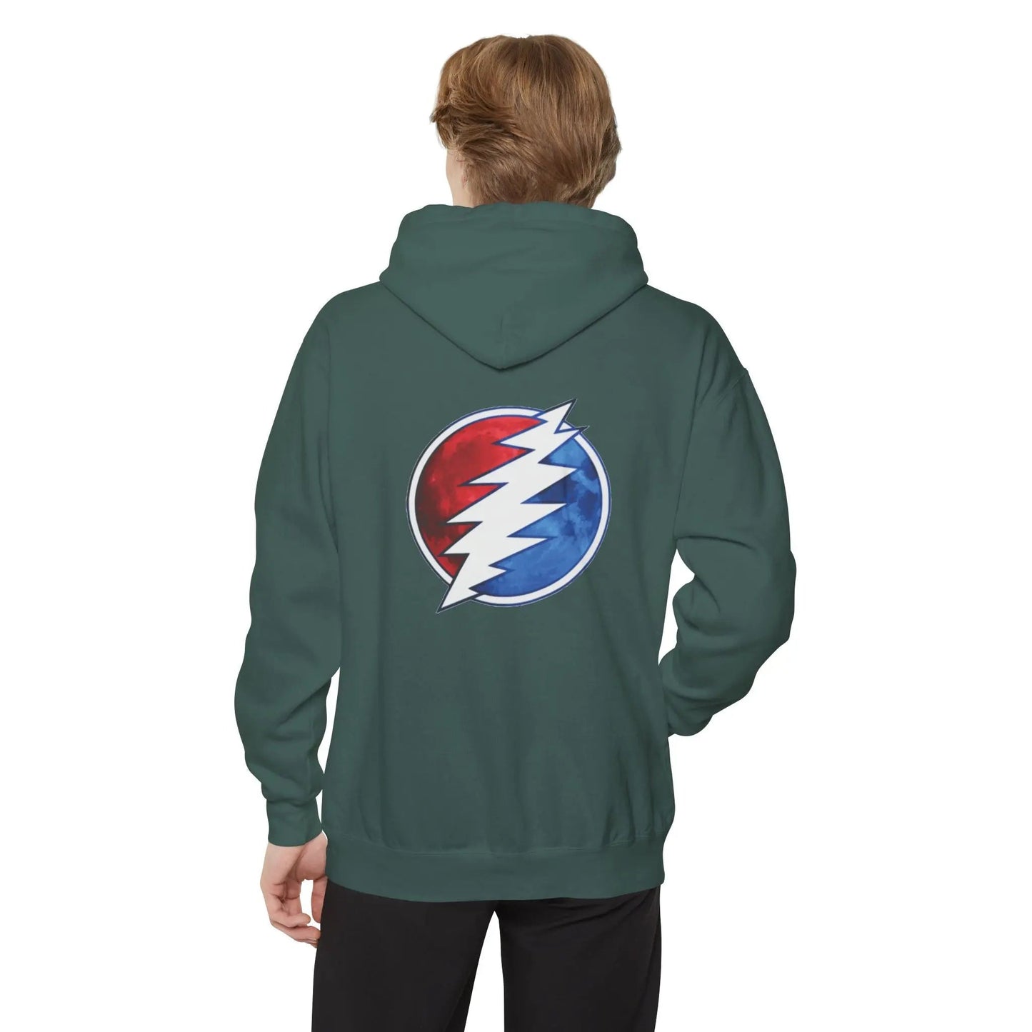 Garment-Dyed Two-Sided Unisex Hoodie Bolt Vineyard Collection