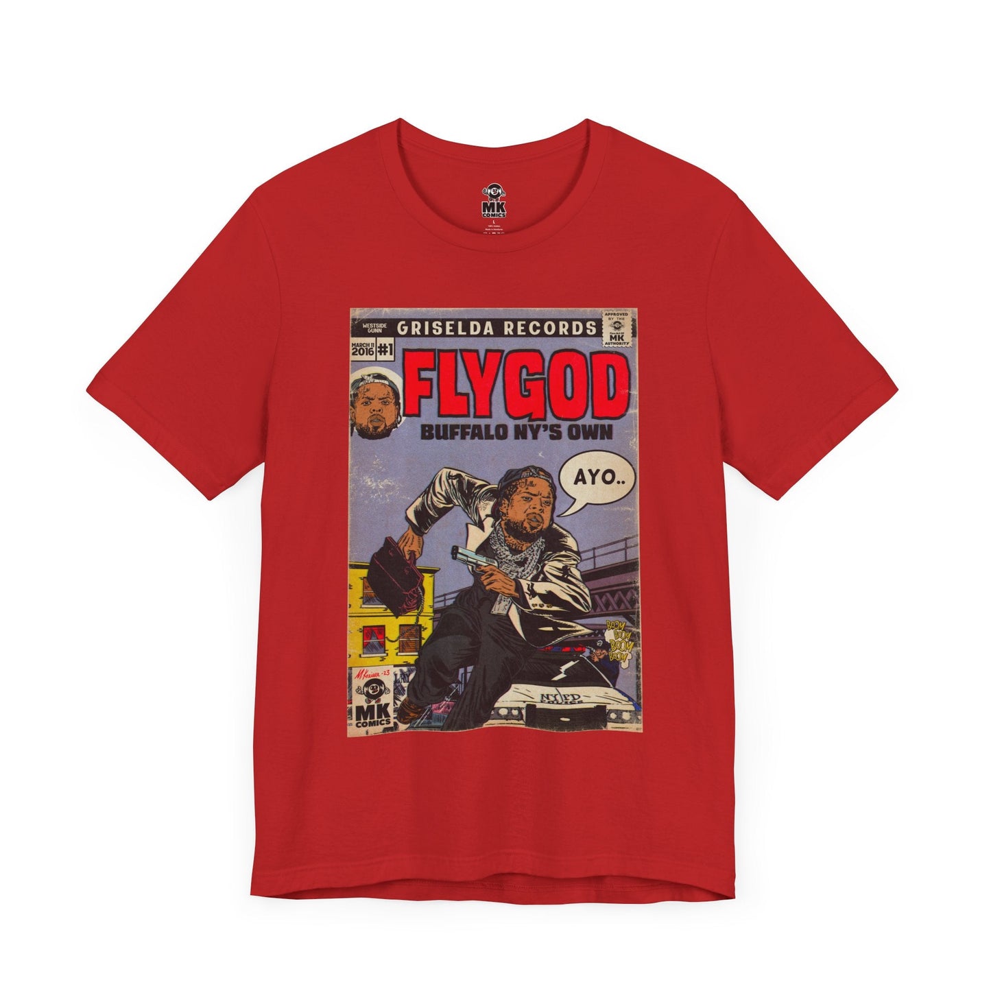 Unisex Jersey Short Sleeve Tee Soft Cotton Flygod