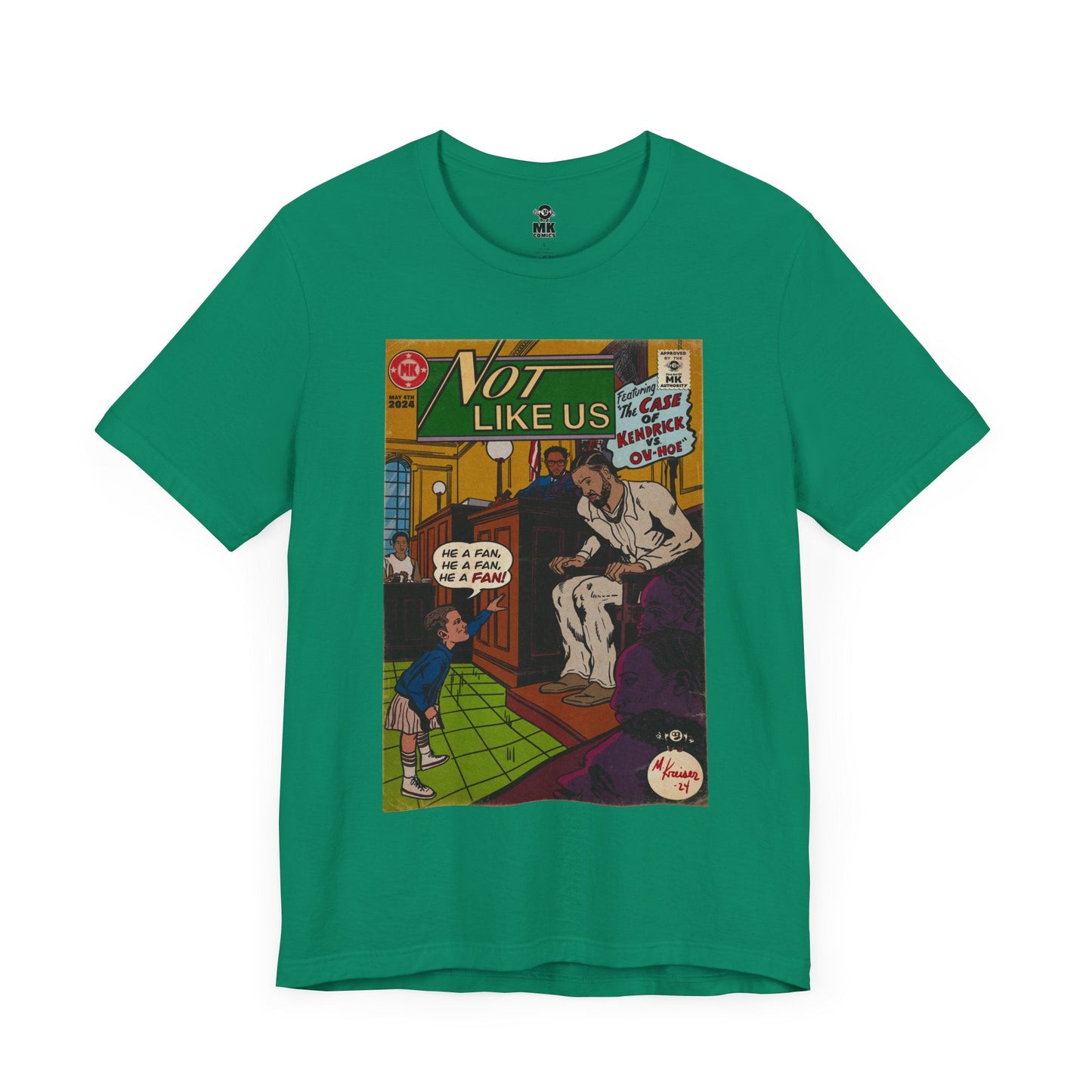 Not Like Us - Unisex Jersey Short Sleeve Tee