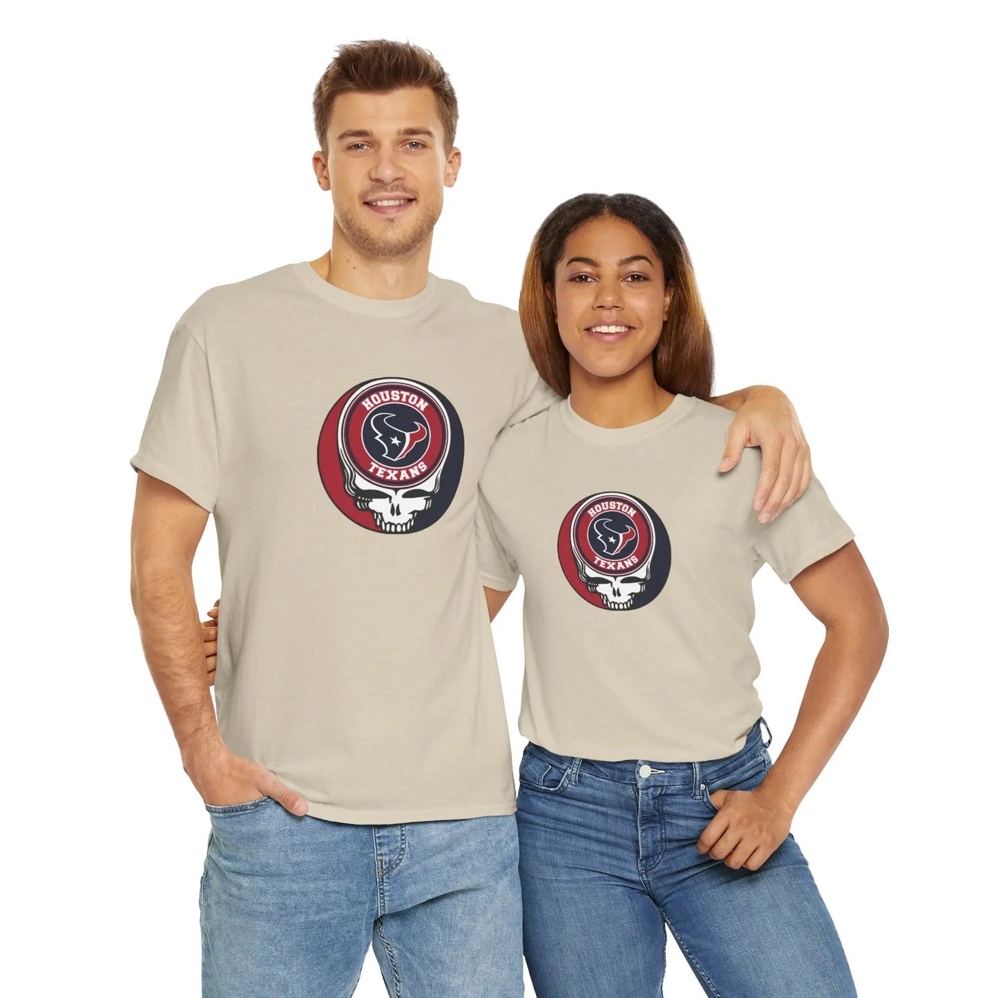 Houston Texans Grateful Dead Steal Your Face T-Shirt The Gridiron Collection