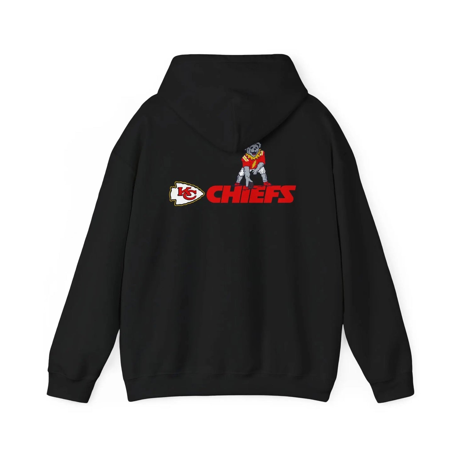 Kansas City Chiefs Dancing Bear Unisex Two-Sided Hoodie The Gridiron Collection