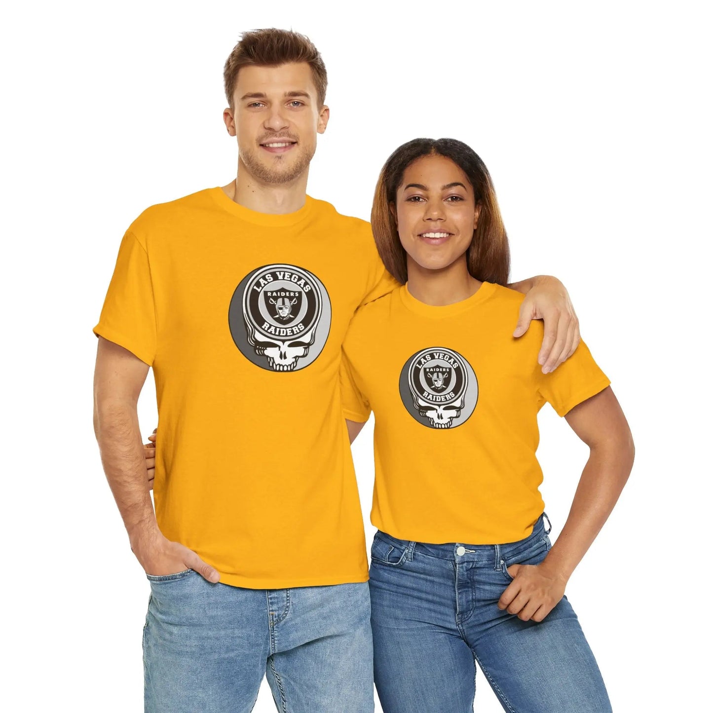 Las Vegas Raiders Steal Your Face T-Shirt Grateful Dead The Gridiron Collection