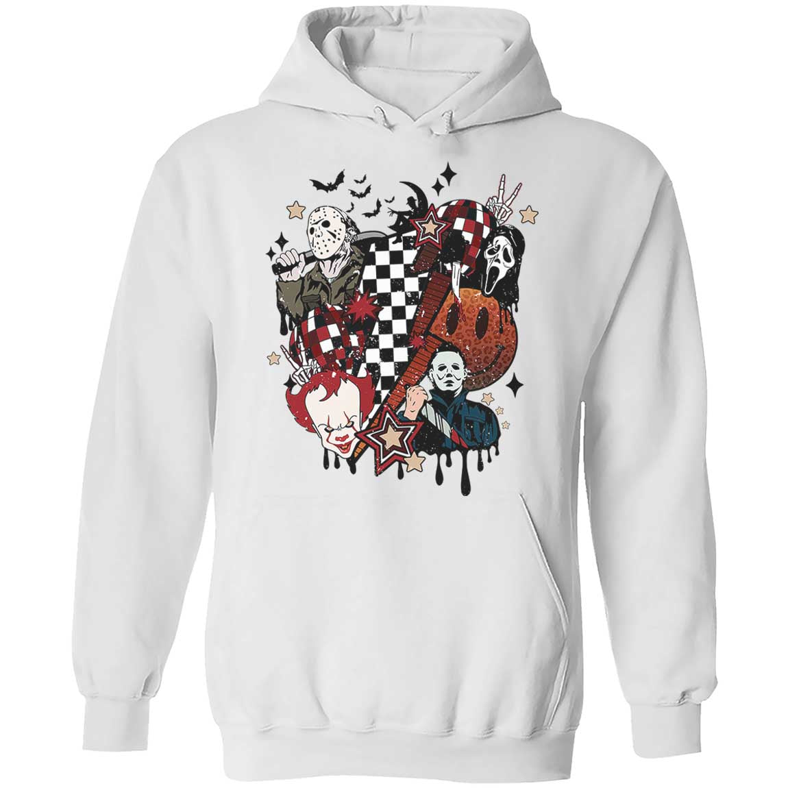 Horror Retro Halloween Shirt, Spooky Vibes, Scary Movie, Trendy Halloween Shirt 776V4