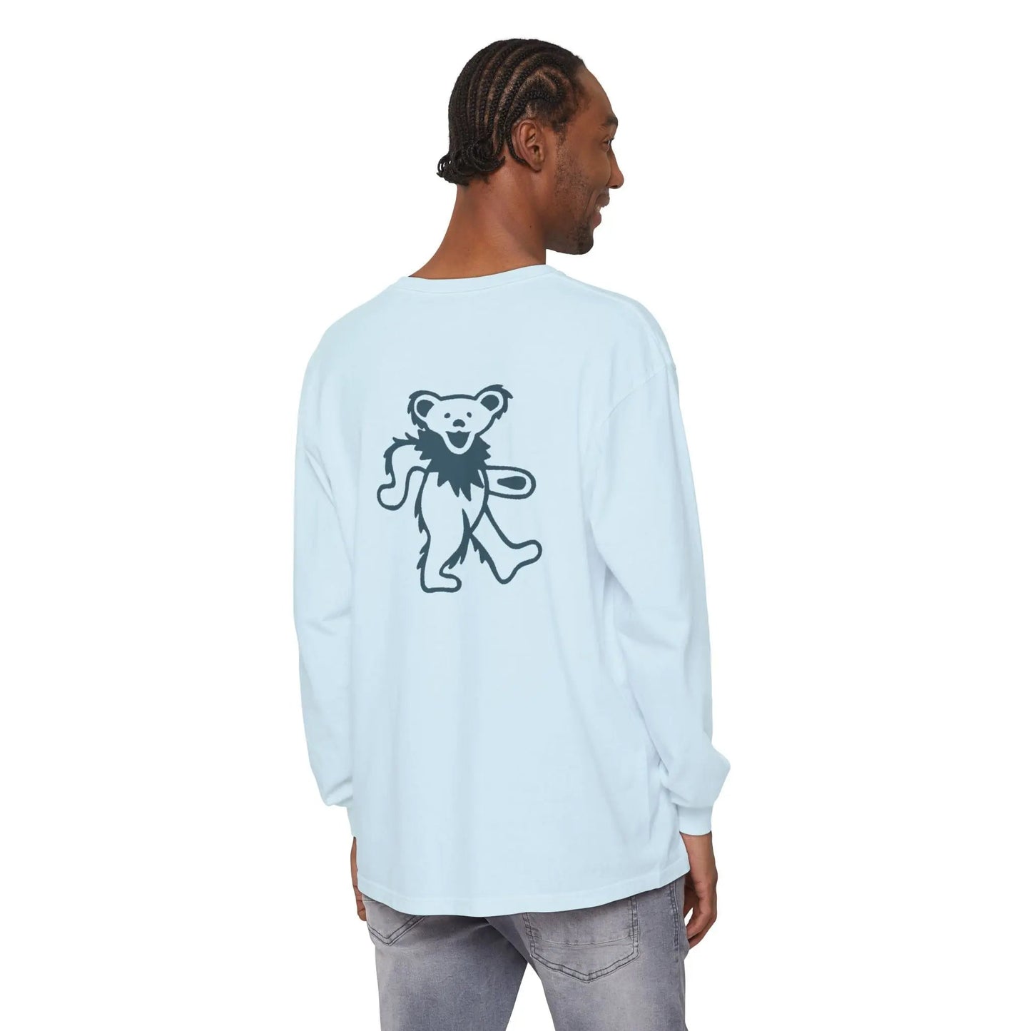 Grateful Dead Dancing Bear Garment-Dyed Long Sleeve T-Shirt