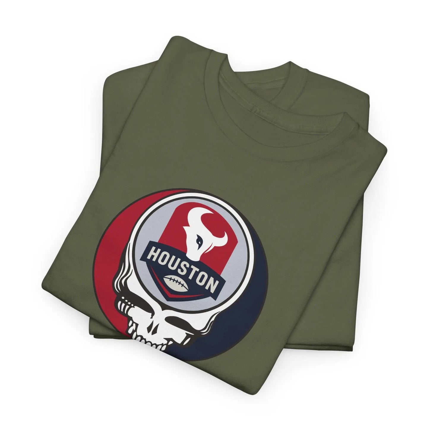 Houston Texans Stealie Unisex T-Shirt NFL The Gridiron Collection