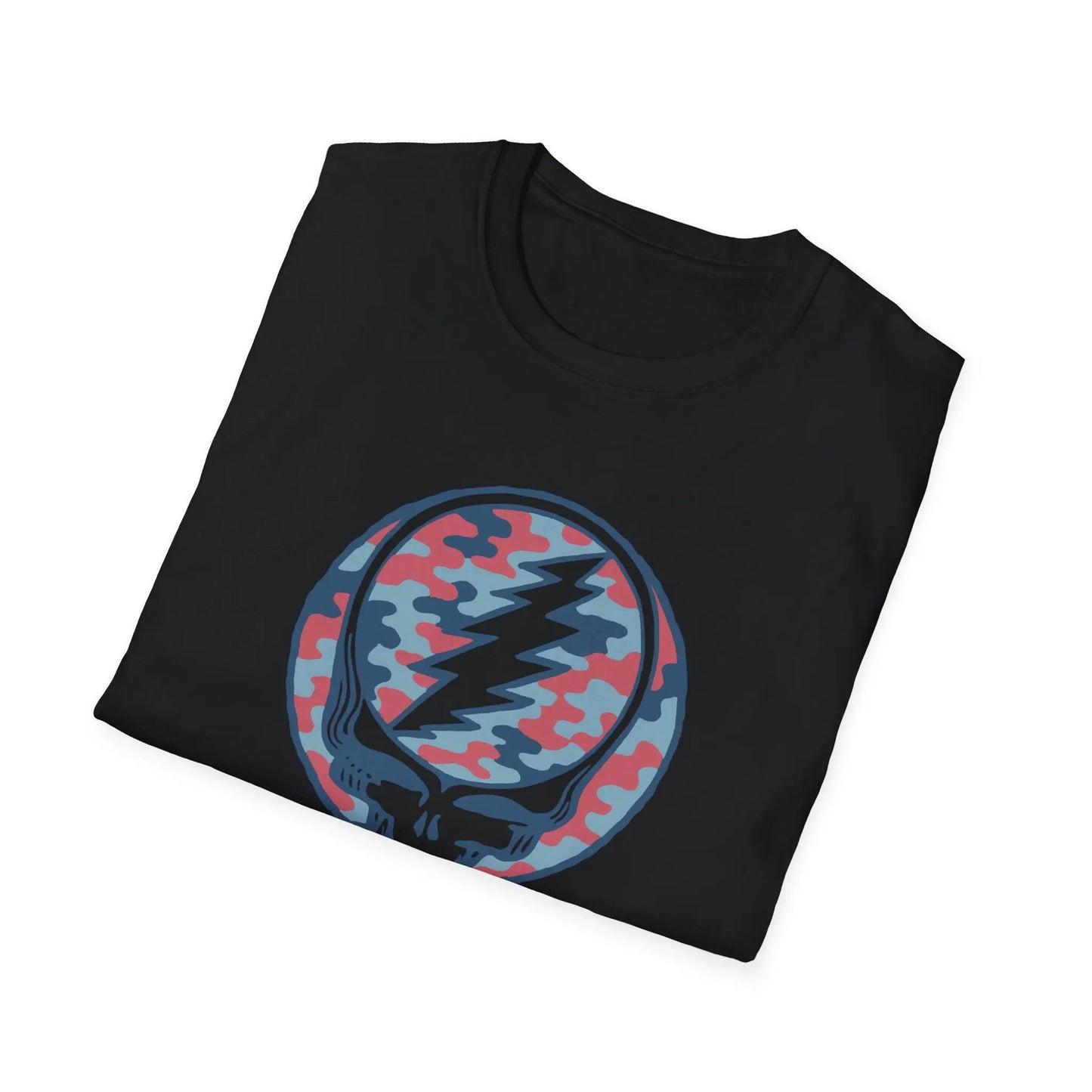 Camo Stealie Color Match Grateful Dead Vineyard Collection T-Shirt