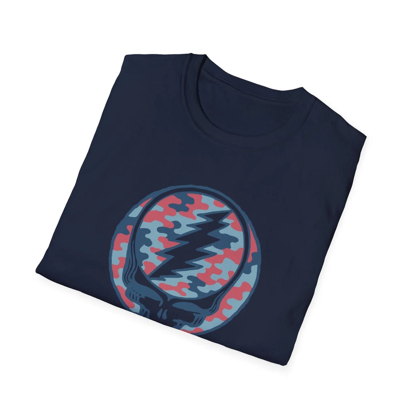 Camo Stealie Color Match Grateful Dead Vineyard Collection T-Shirt