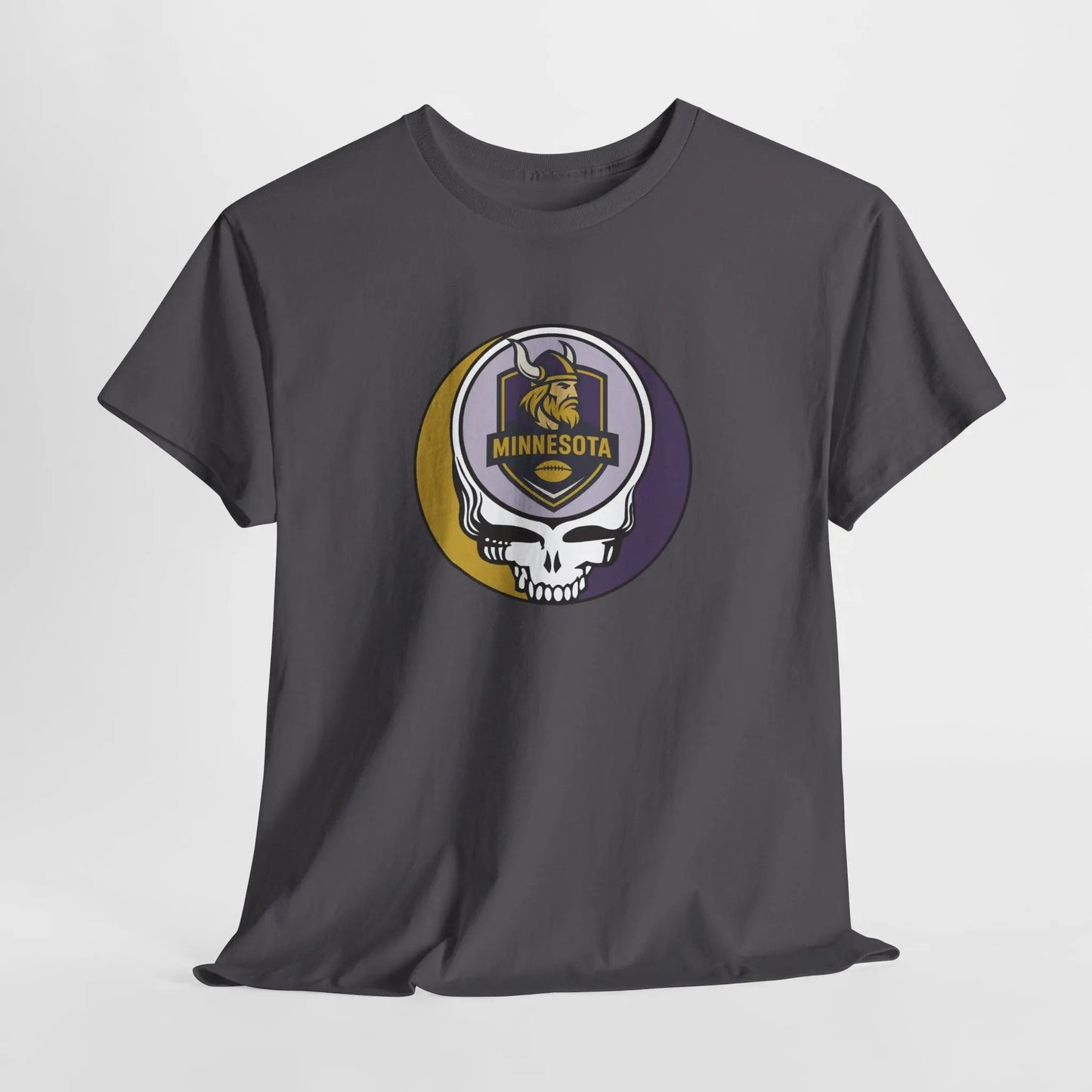 Minnesota Vikings Stealie Cotton Unisex Grateful Dead Tee The Gridiron Collection