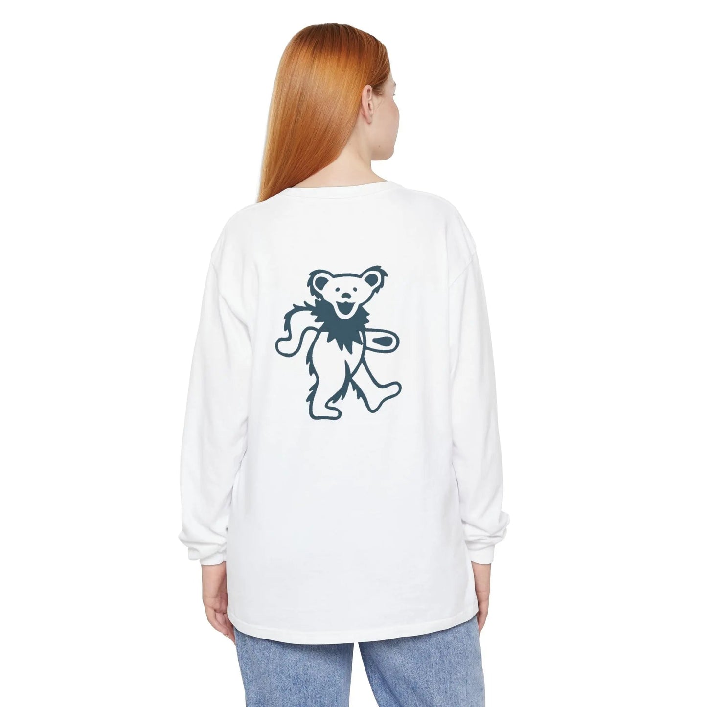 Grateful Dead Dancing Bear Garment-Dyed Long Sleeve T-Shirt