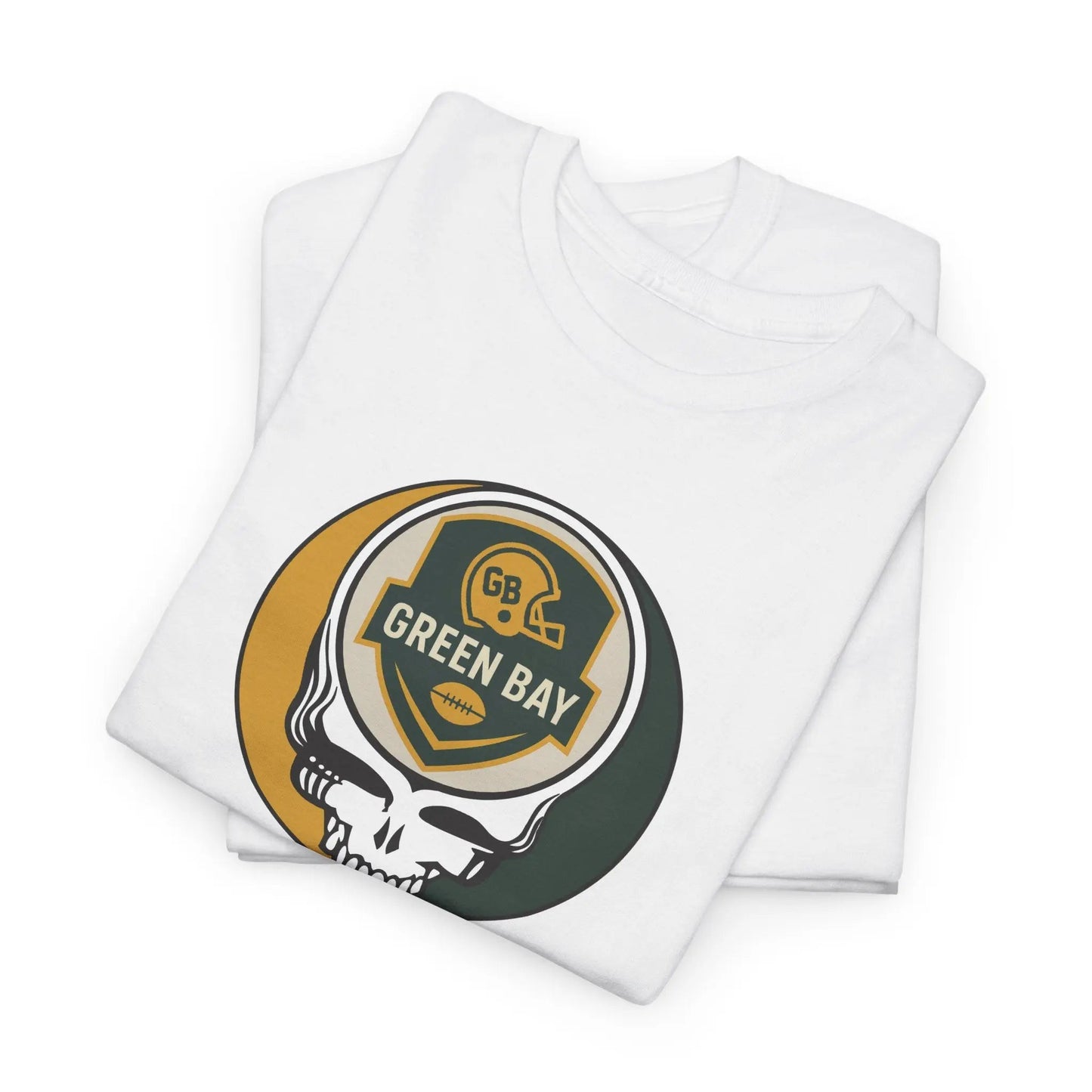Green Bay Packers Steal Your Face T-Shirt NFL The Gridiron Collection