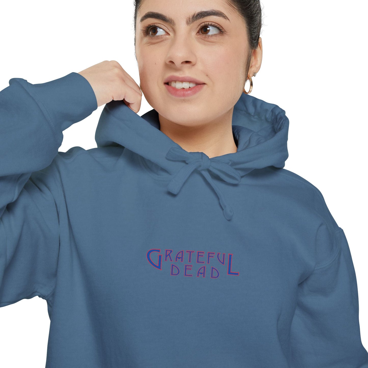 Tie-Dye Two-Sided Unisex Garment-Dyed Hoodie Bear Vineyard Collection