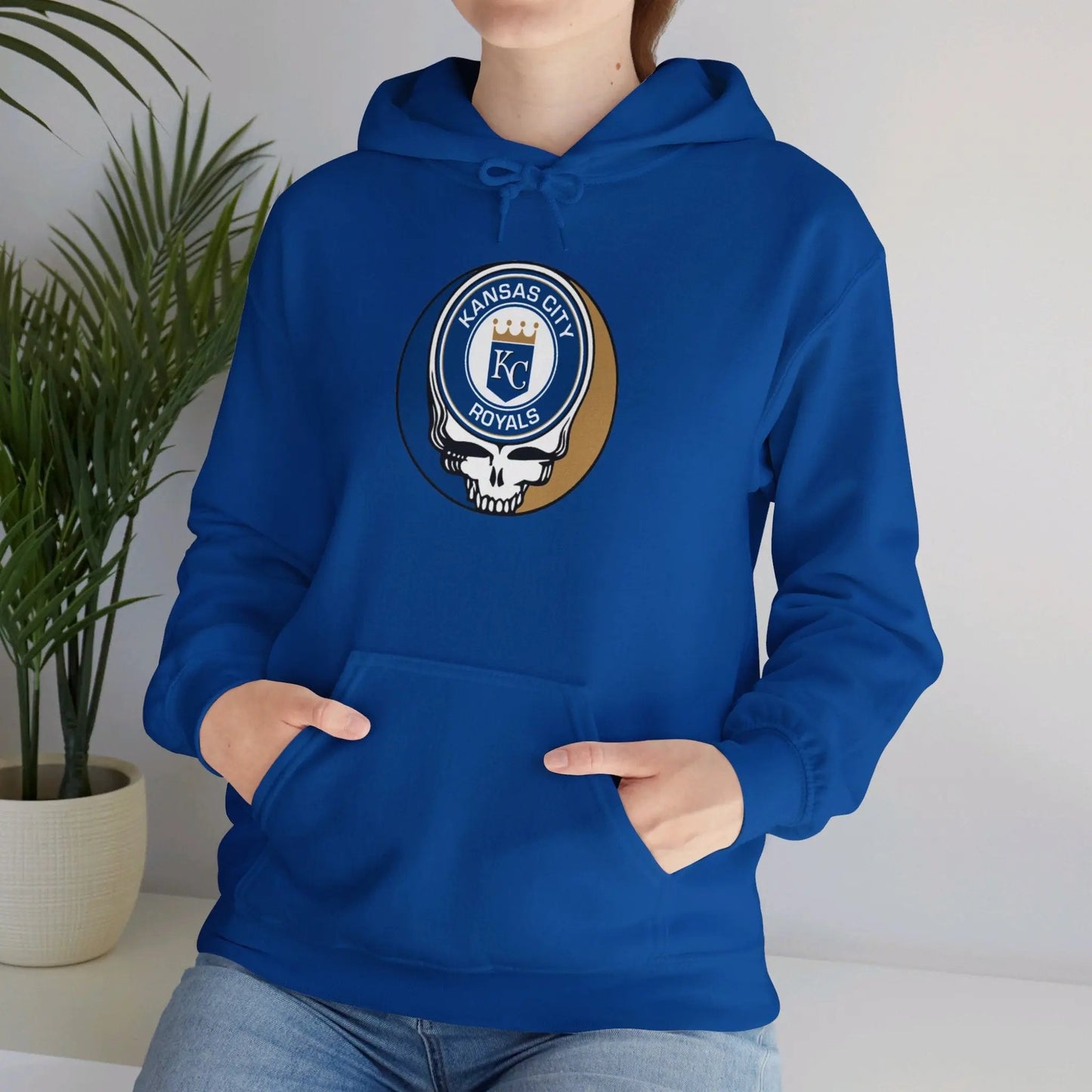 Kansas City Baseball Edition Heavy Blend Hoodie Unisex The Ballpark Collection Grateful Dead