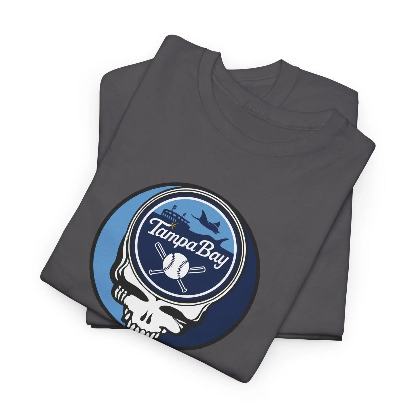 Tampa Bay Rays Grateful Dead Steal Your Face T-Shirt MLB