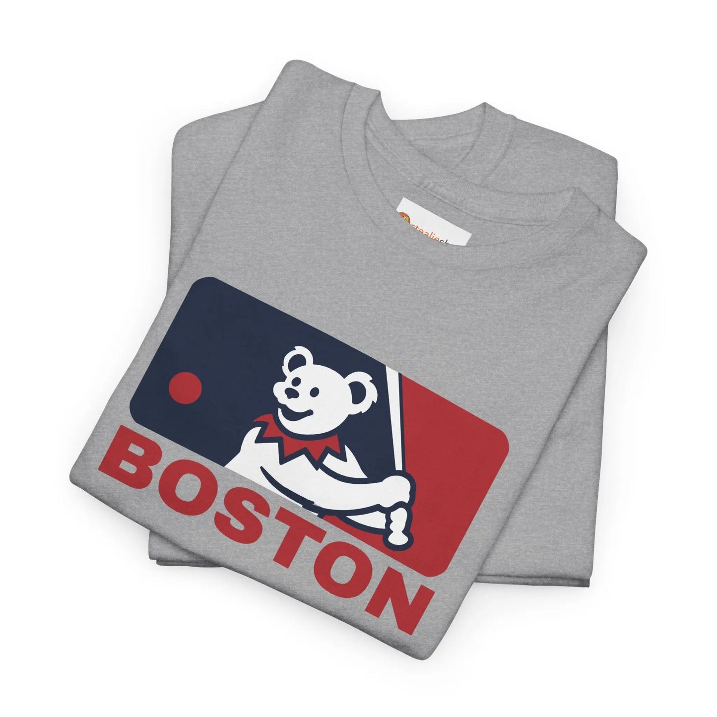 MLB Logo Red Sox Baseball Edition T-Shirt The Ballpark Collection