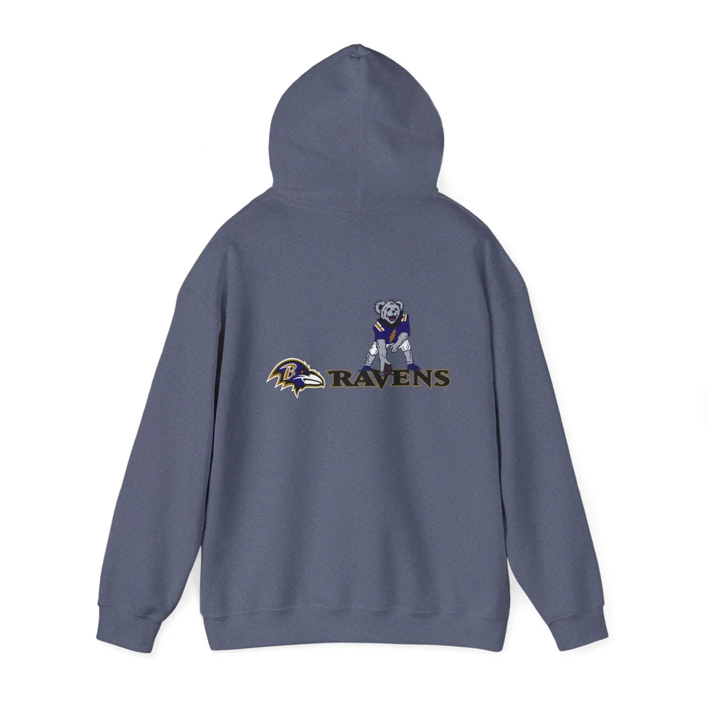 Baltimore Ravens Dancing Bear Unisex Hoodie Two-Sided The Gridiron Collection