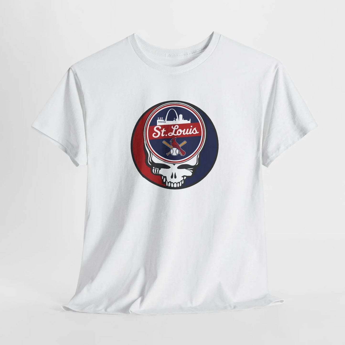 St. Louis Cardinals Steal Your Face T-Shirt Baseball Edition The Ballpark Collection