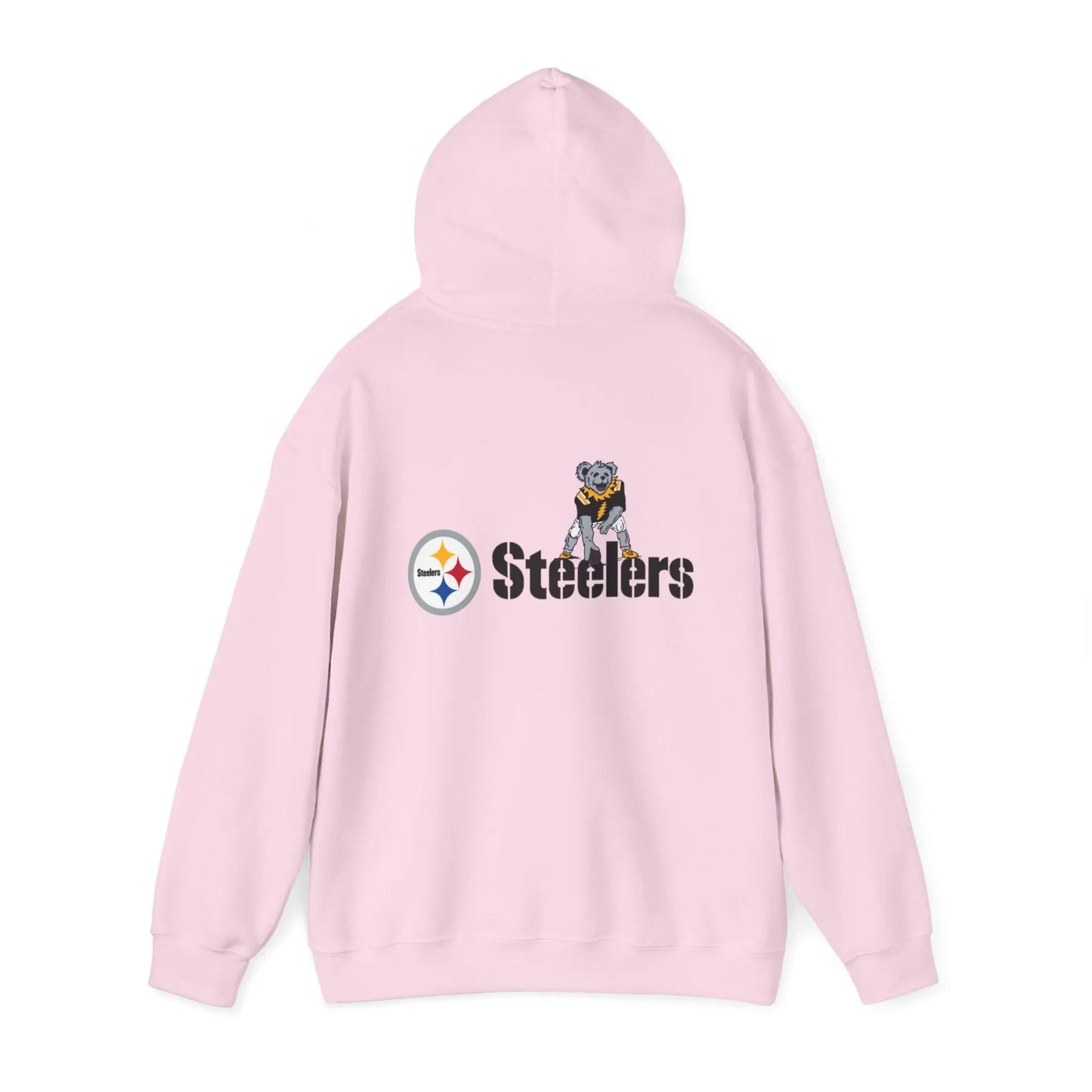 Pittsburgh Steelers Dancing Bear Two-Sided Unisex Hoodie The Gridiron Collection
