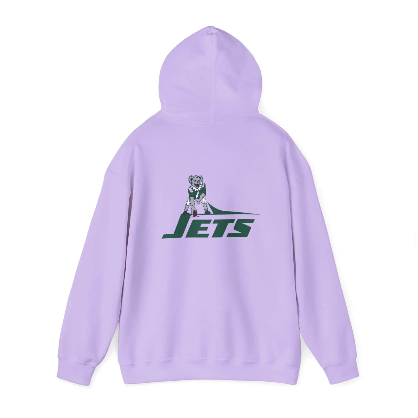 New York Jets Dancing Bear Unisex Hoodie Two-Sided The Gridiron Collection
