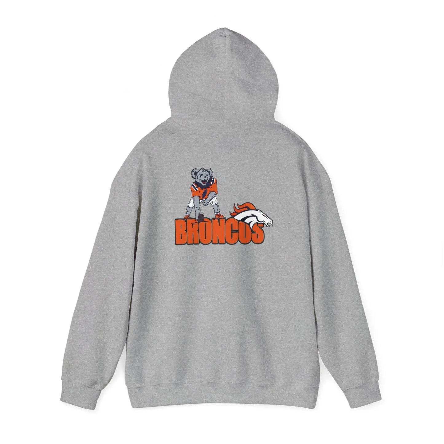 Denver Broncos Dancing Bear Unisex Two-Sided Hoodie The Gridiron Collection