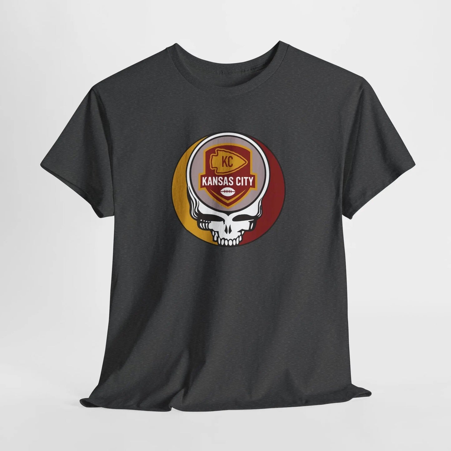Kansas City Chiefs Stealie Unisex T-Shirt The Gridiron Collection NFL