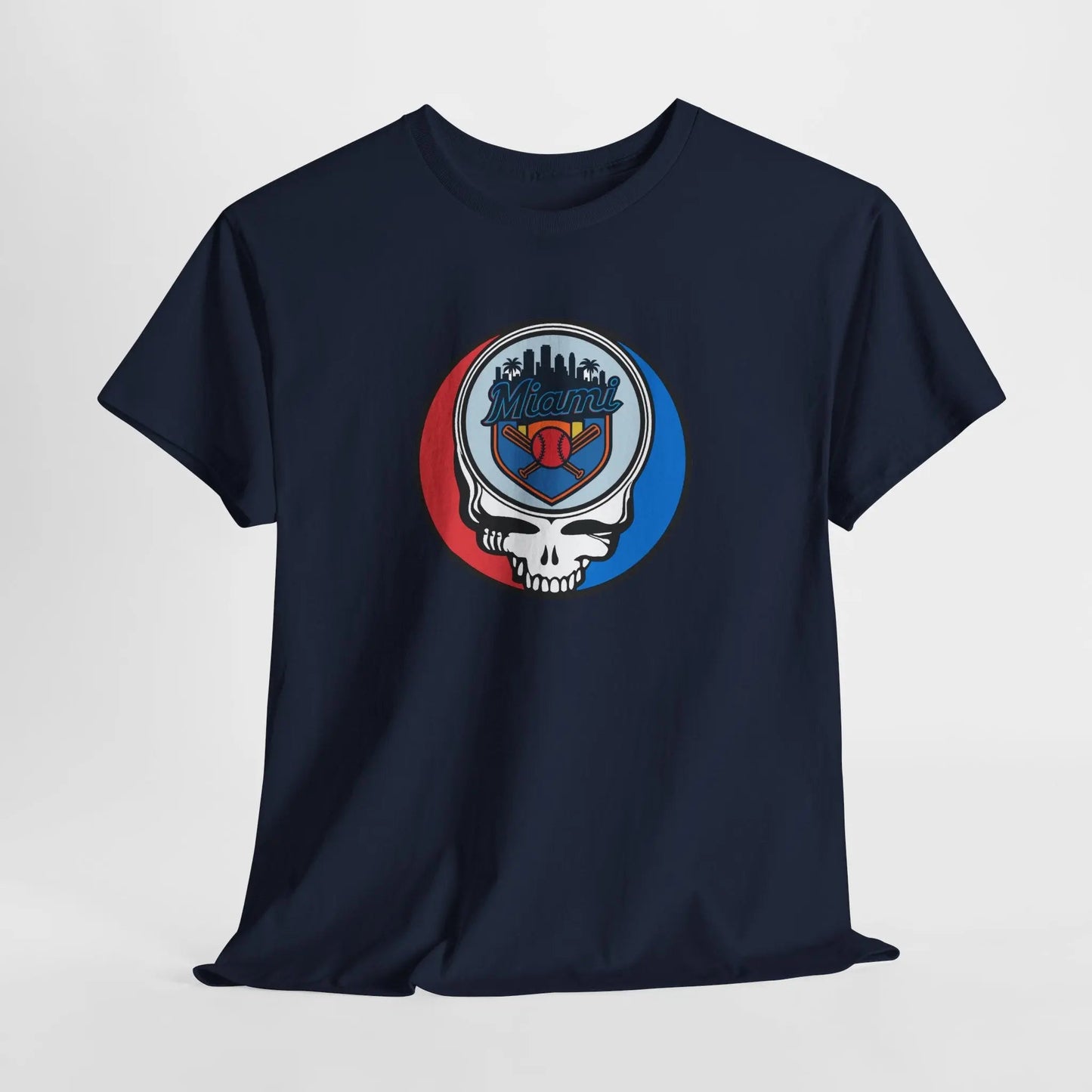 Miami Marlins Steal Your Face Classic Stealie T Shirt MLB
