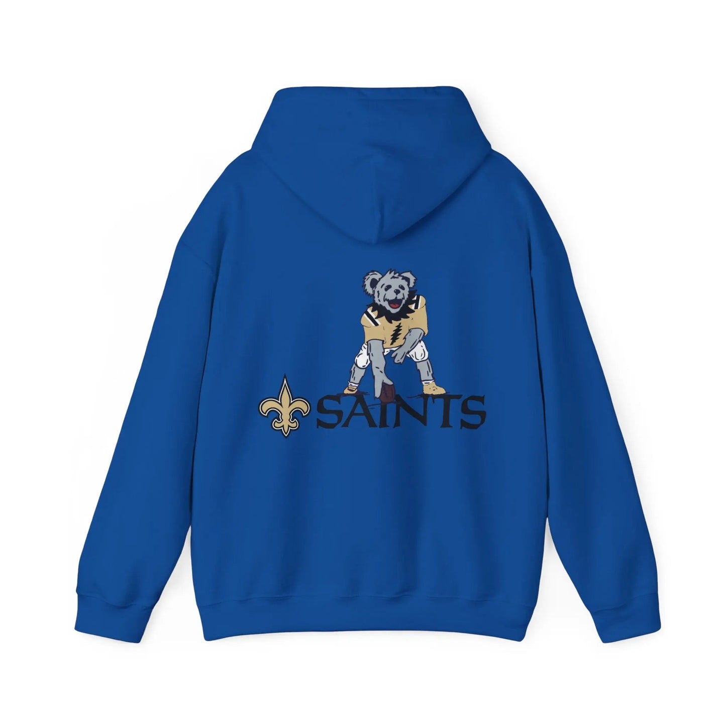 New Orleans Saints Dancing Bear Unisex Hoodie Two-Sided The Gridiron Collection