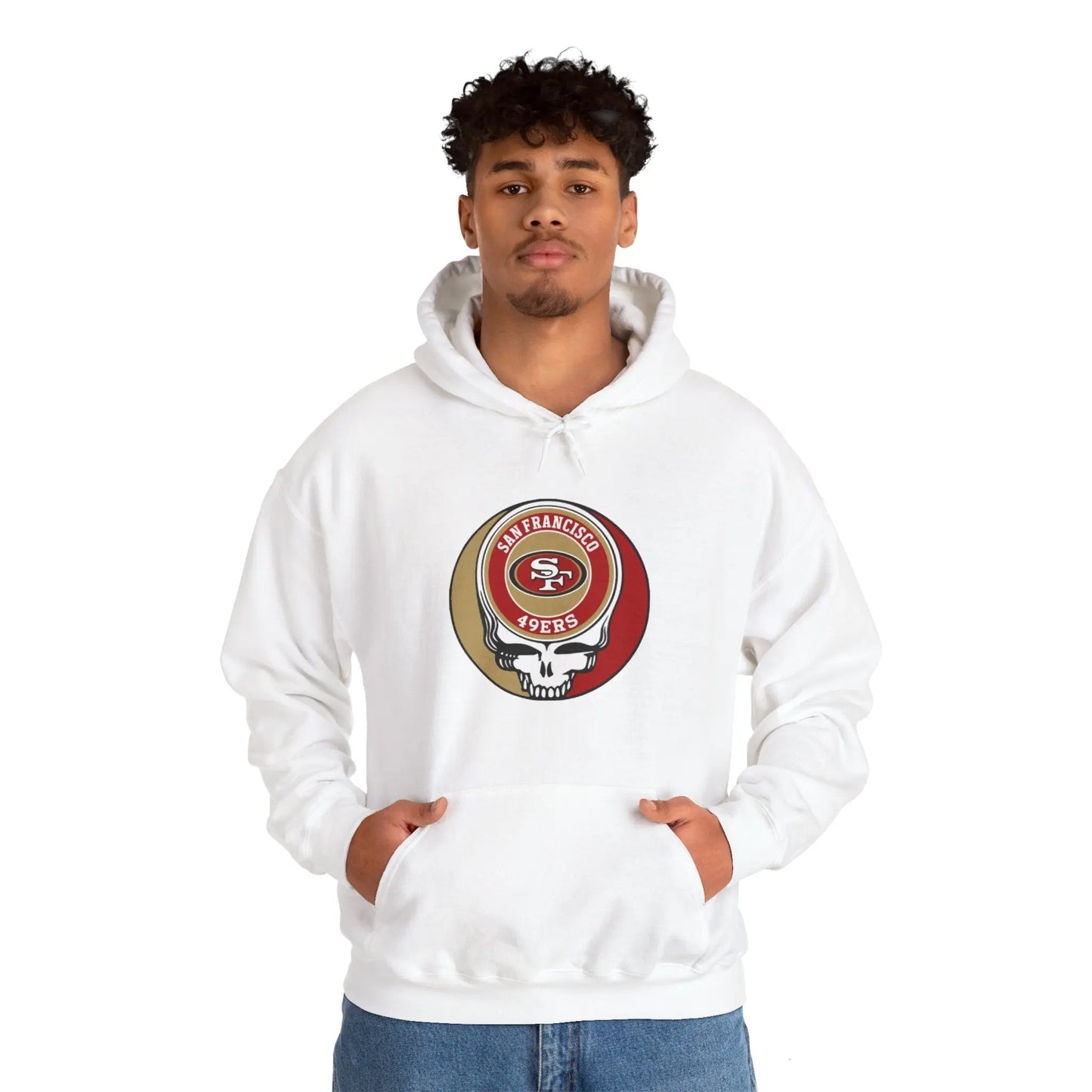San Francisco 49ers Grateful Dead Hooded Sweatshirt The Gridiron Collection