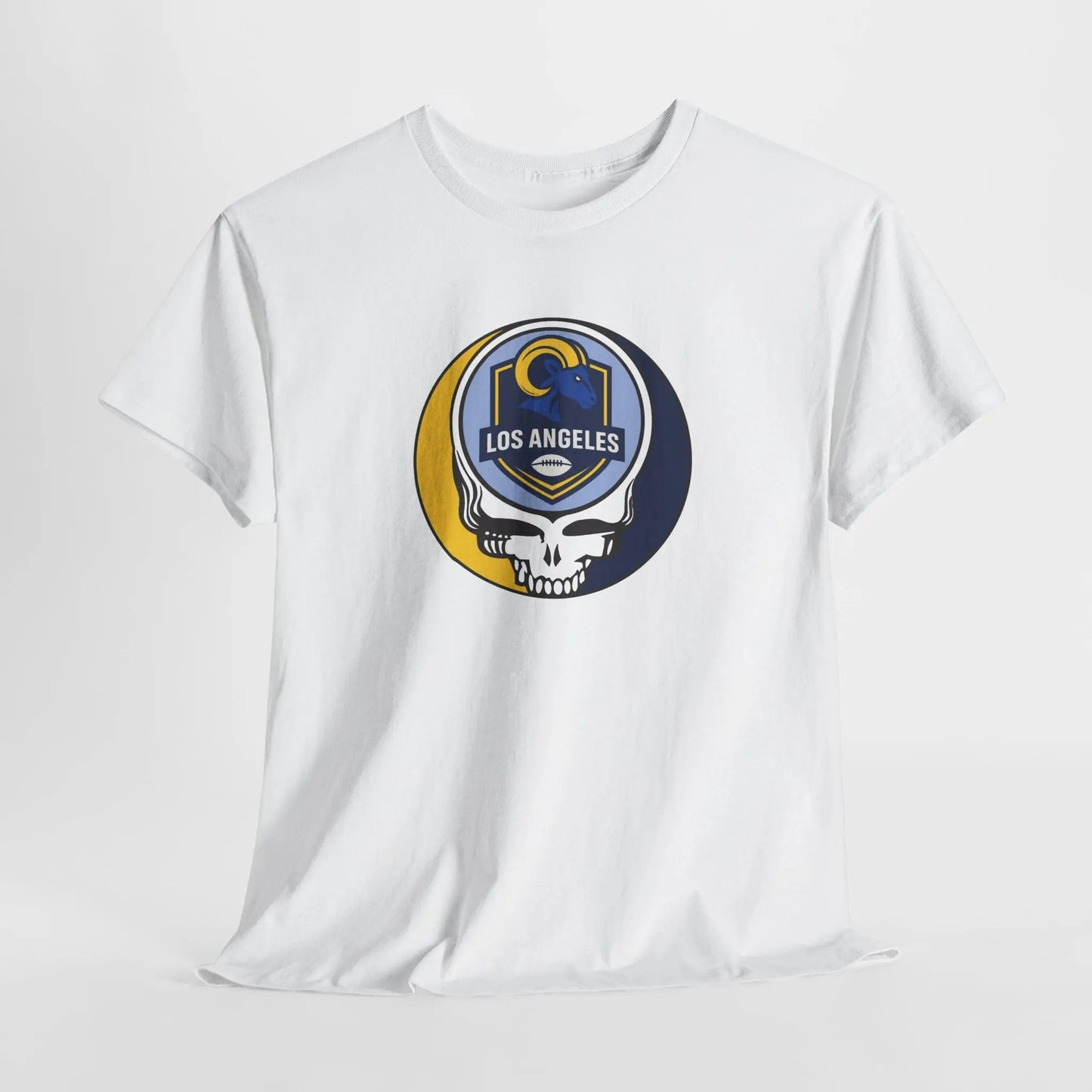 Los Angeles Rams Grateful Dead Steal Your Face T-Shirt The Gridiron Collection NFL