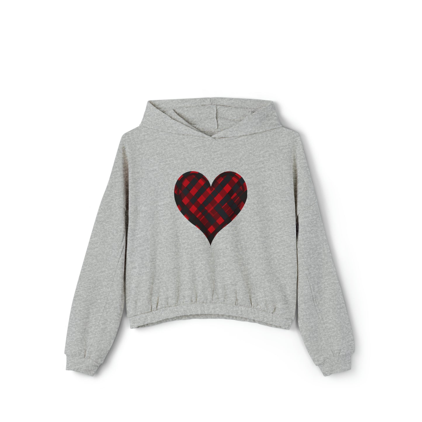 Valentine's best Gift, Women's Cinched Bottom Hoodie