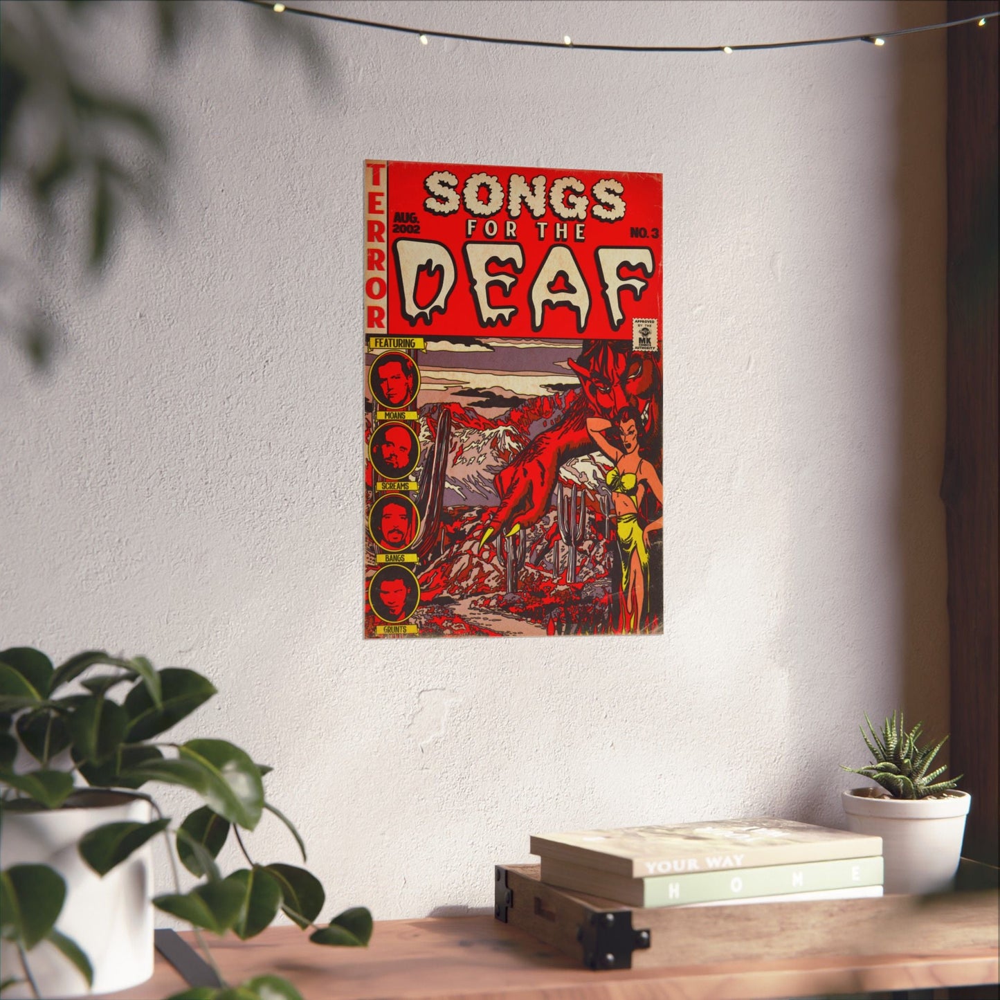 Songs For The Deaf - Vertical Matte Poster