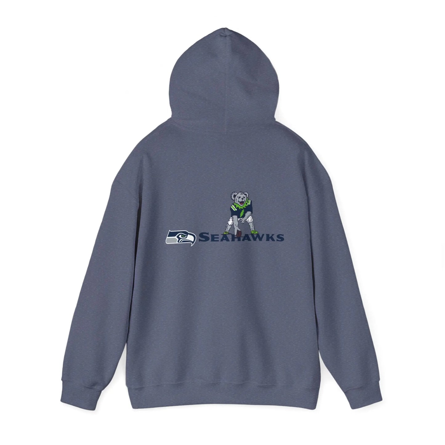 Seattle Seahawks Dancing Bear Unisex Hoodie Two-Sided The Gridiron Collection