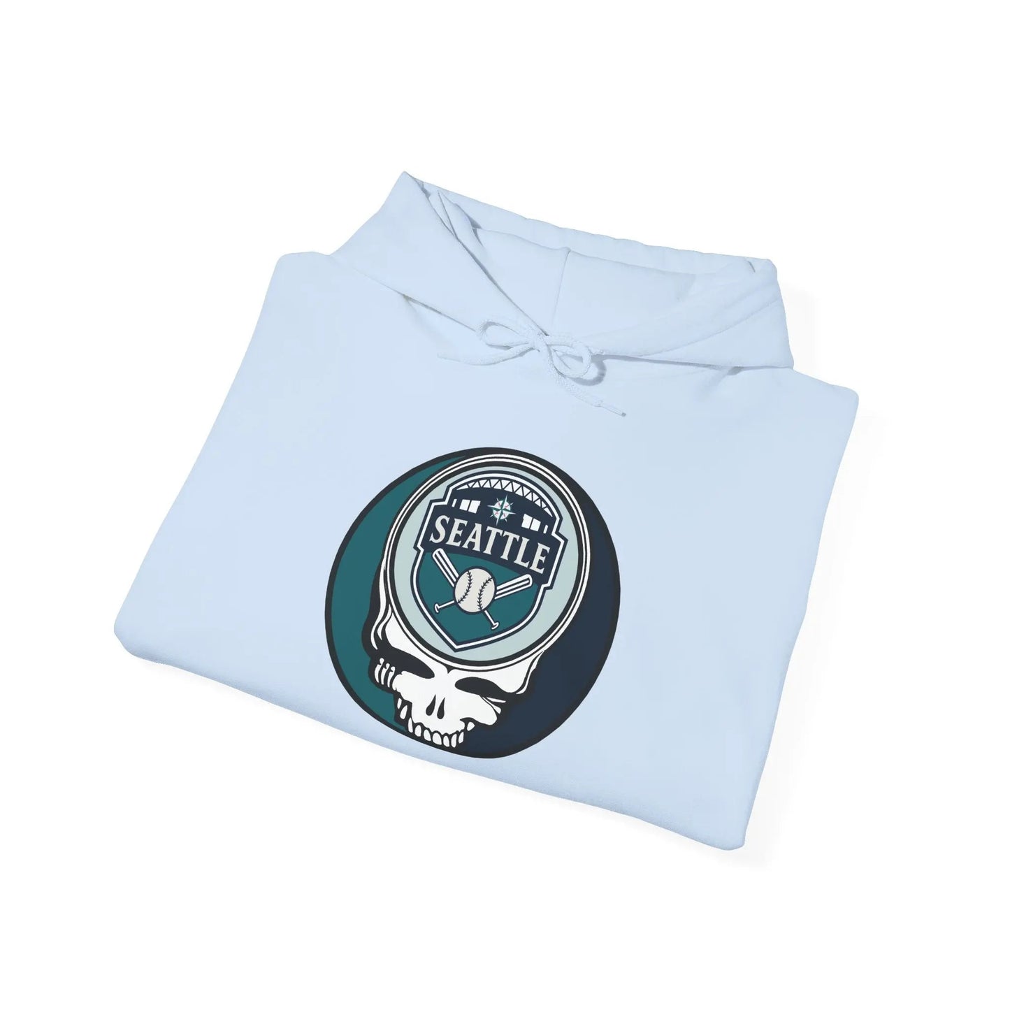 Seattle Baseball Edition Grateful Dead Unisex Heavy Blend Hoodie The Ballpark Collection
